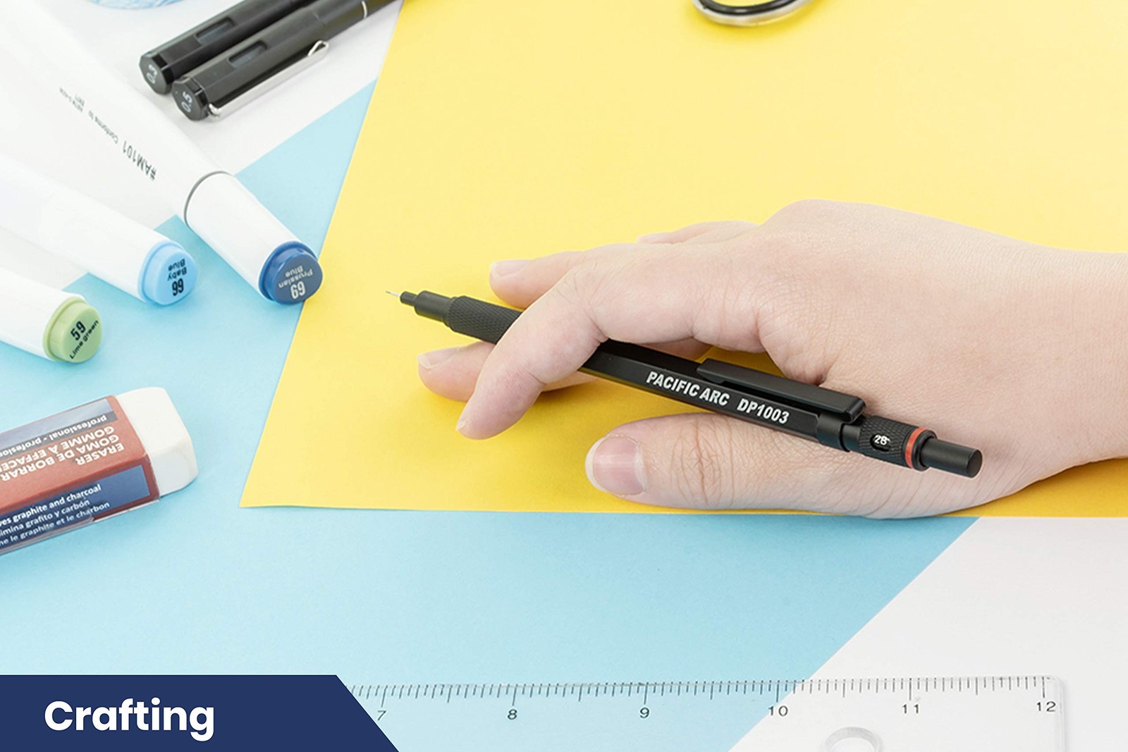 Pacific Arc Chromagraph Metal Mechanical Pencil .3 mm Office Product