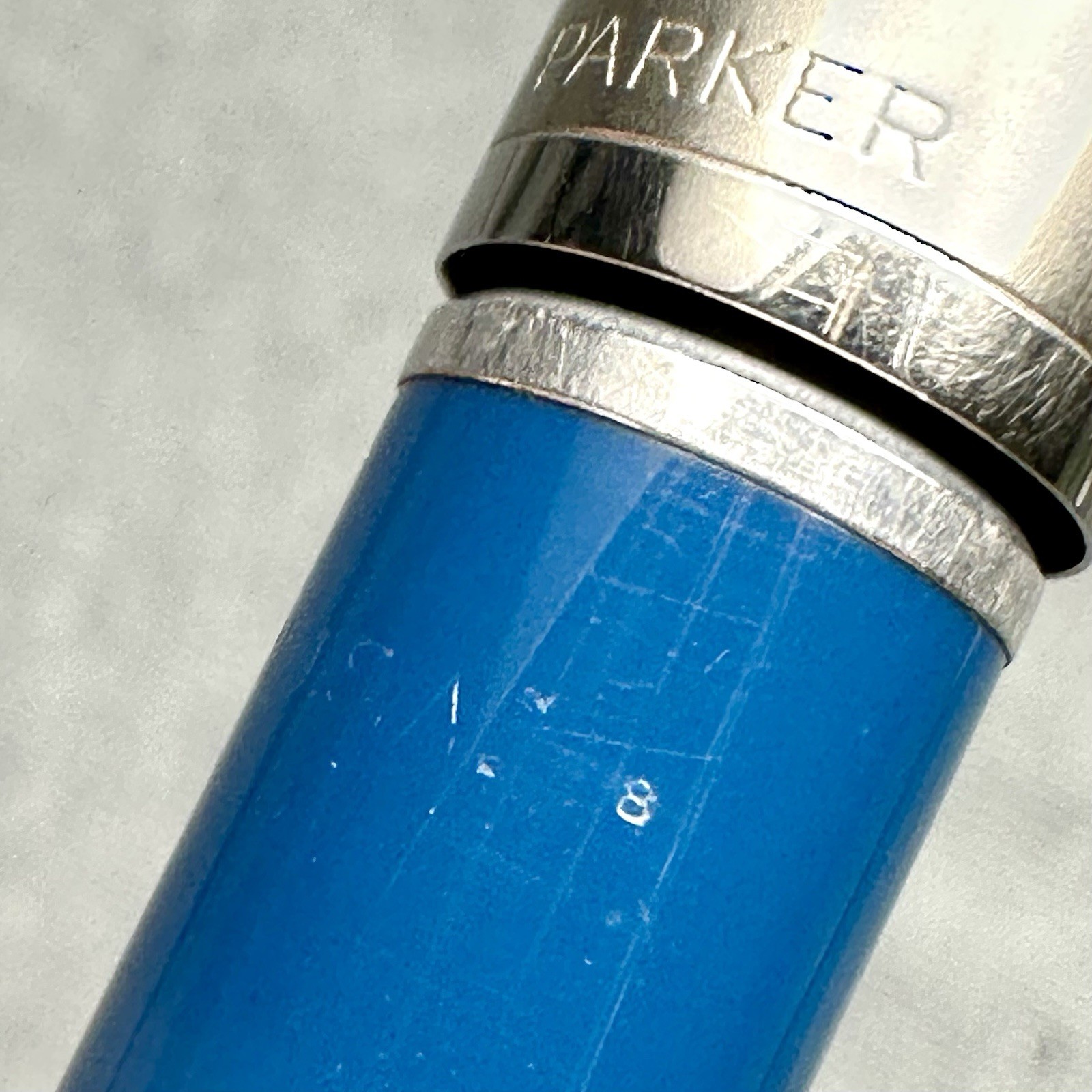 1948 Parker 51 Demi Repeater Pencil Teal Blue w/Stainless Steel Lusterloy Cap