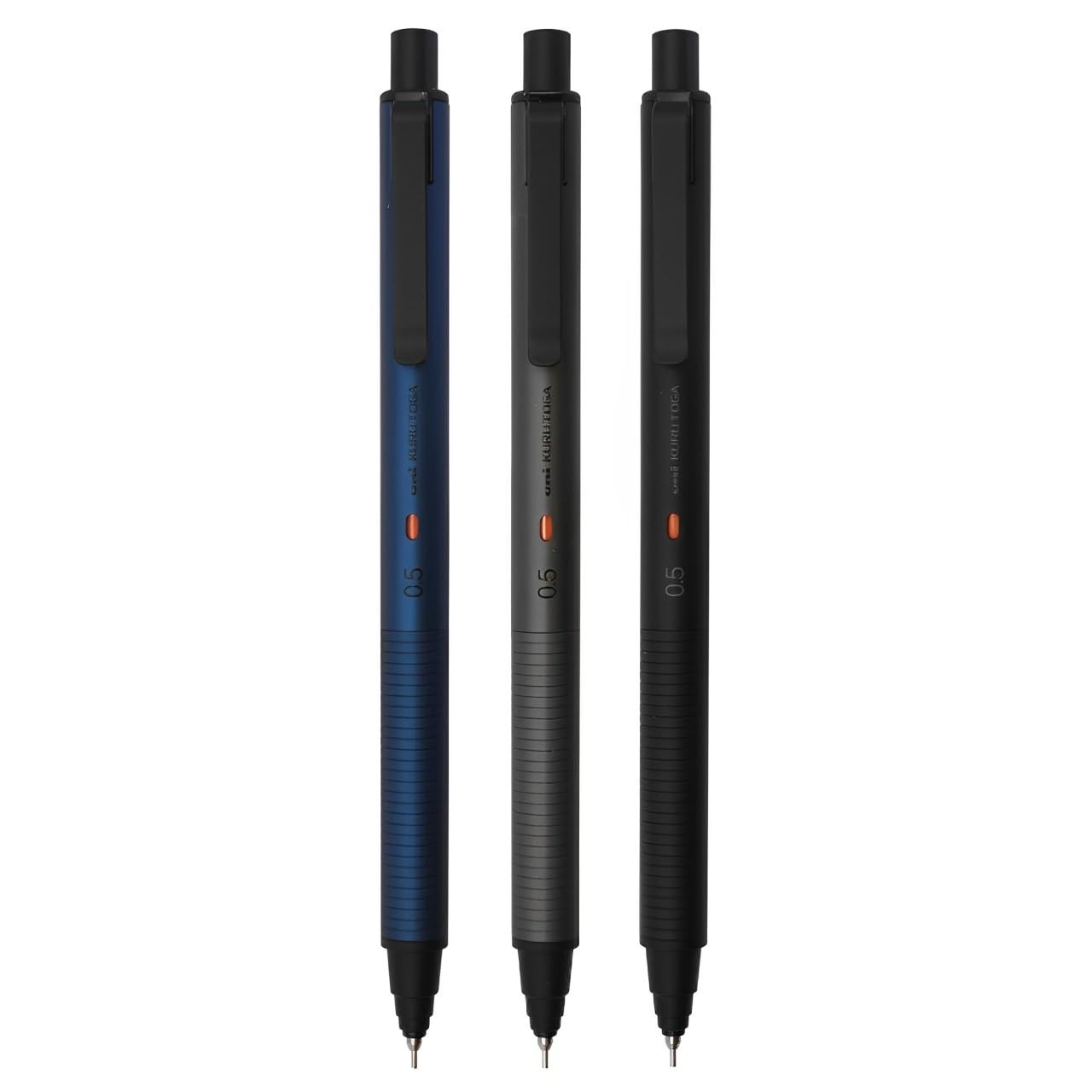 Uni Kuru Toga Metal Mechanical Pencil 0.5mm Fine Point Silent Blue M5KH1P.10