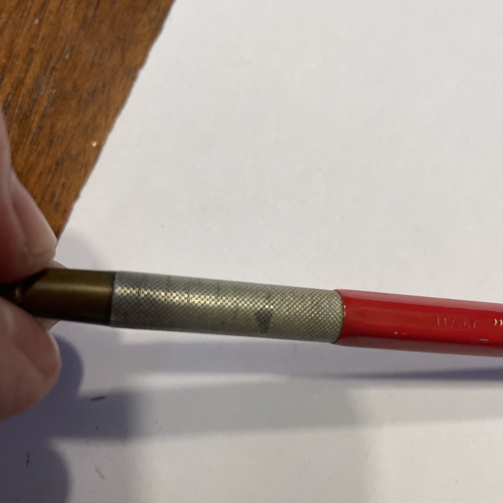 Koh I Noor Technigraph 5611 Drafting Mechanical Pencil Italy Red W/ Refills