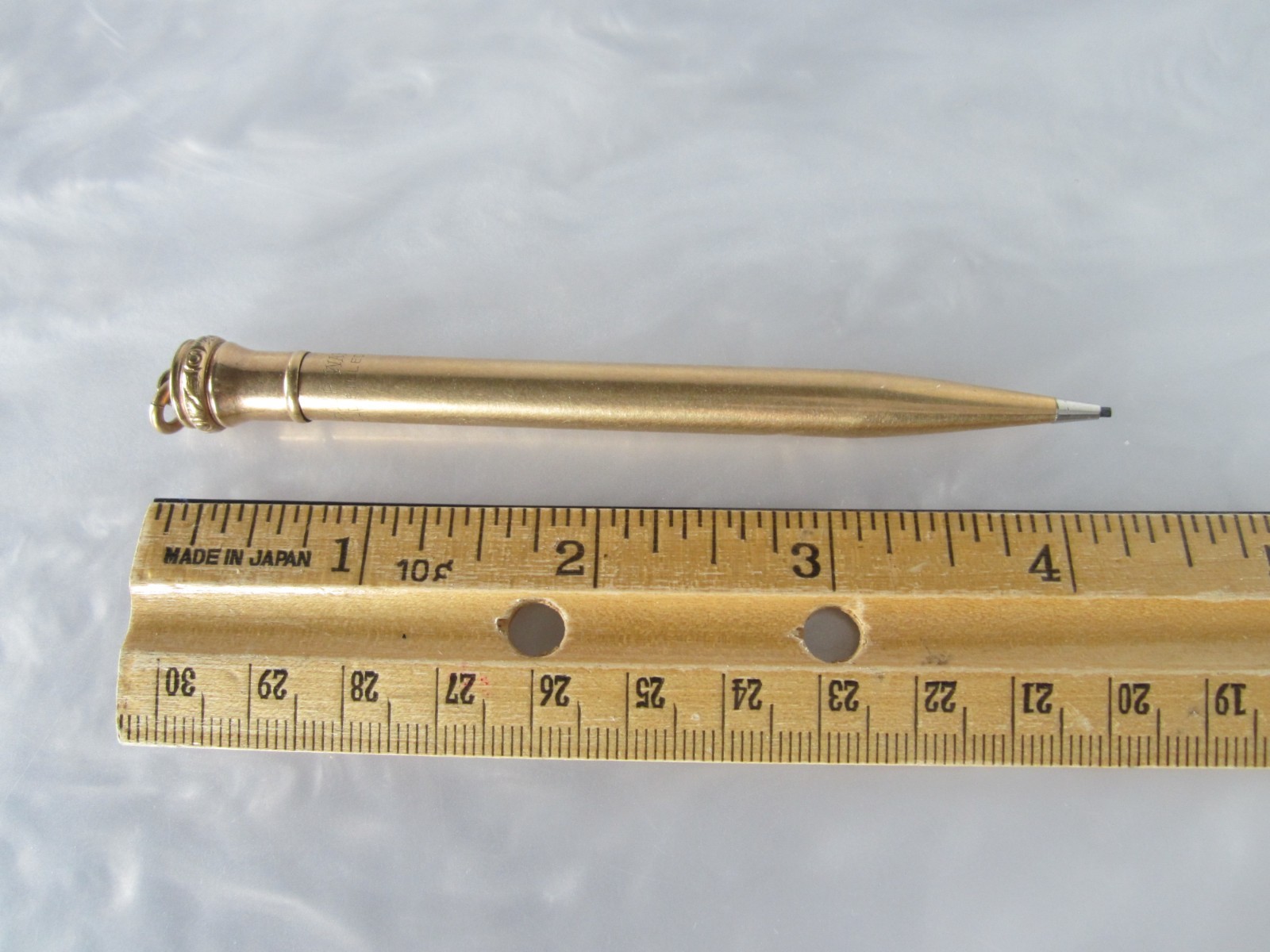 BEAUTIFUL ORIGINAL ANTIQUE WAHL EVERSHARP USA GOLD FILLED MECHANICAL PENCIL