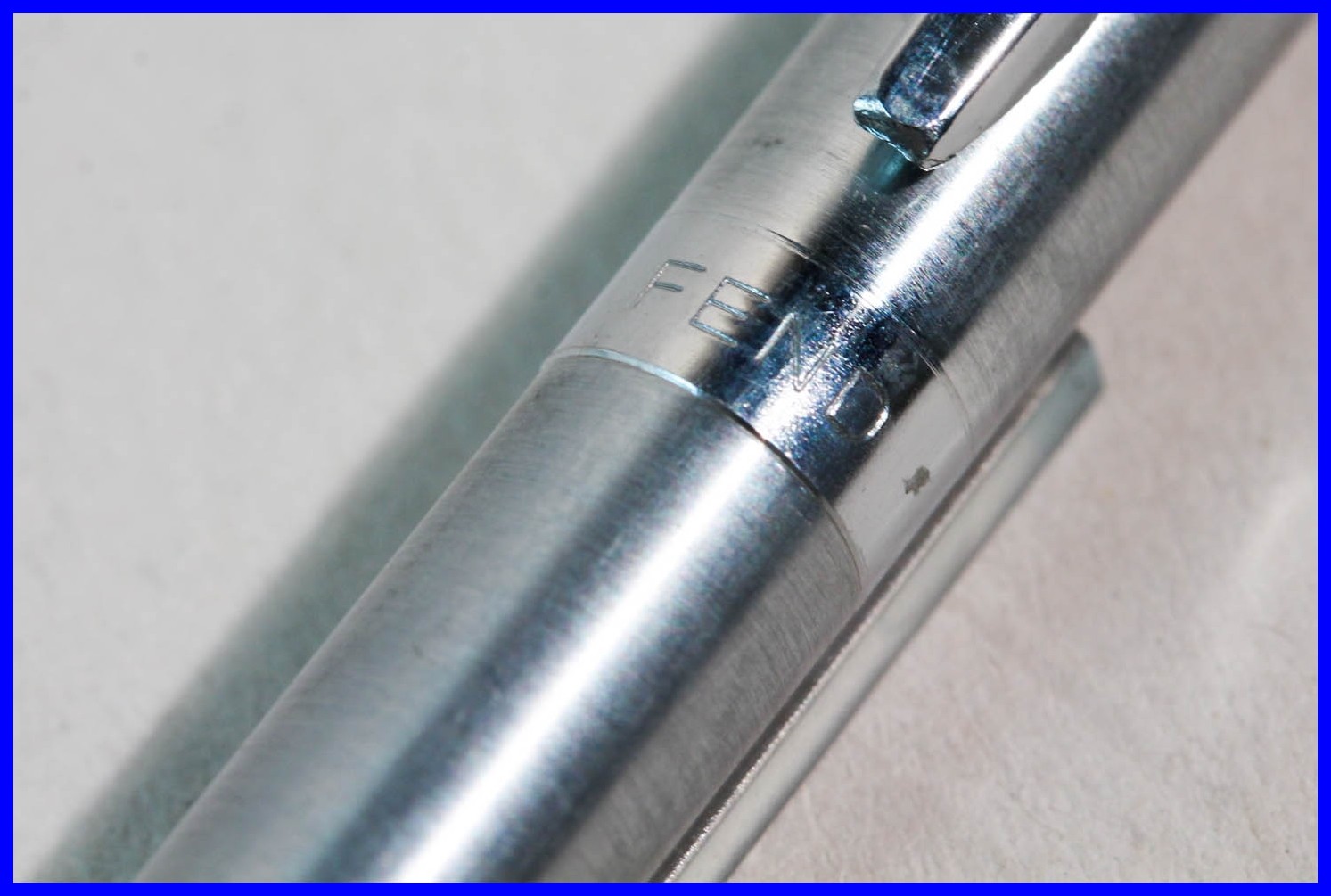 Perfect FEND steel Ballpoint pen / 1970s / SL / space age design