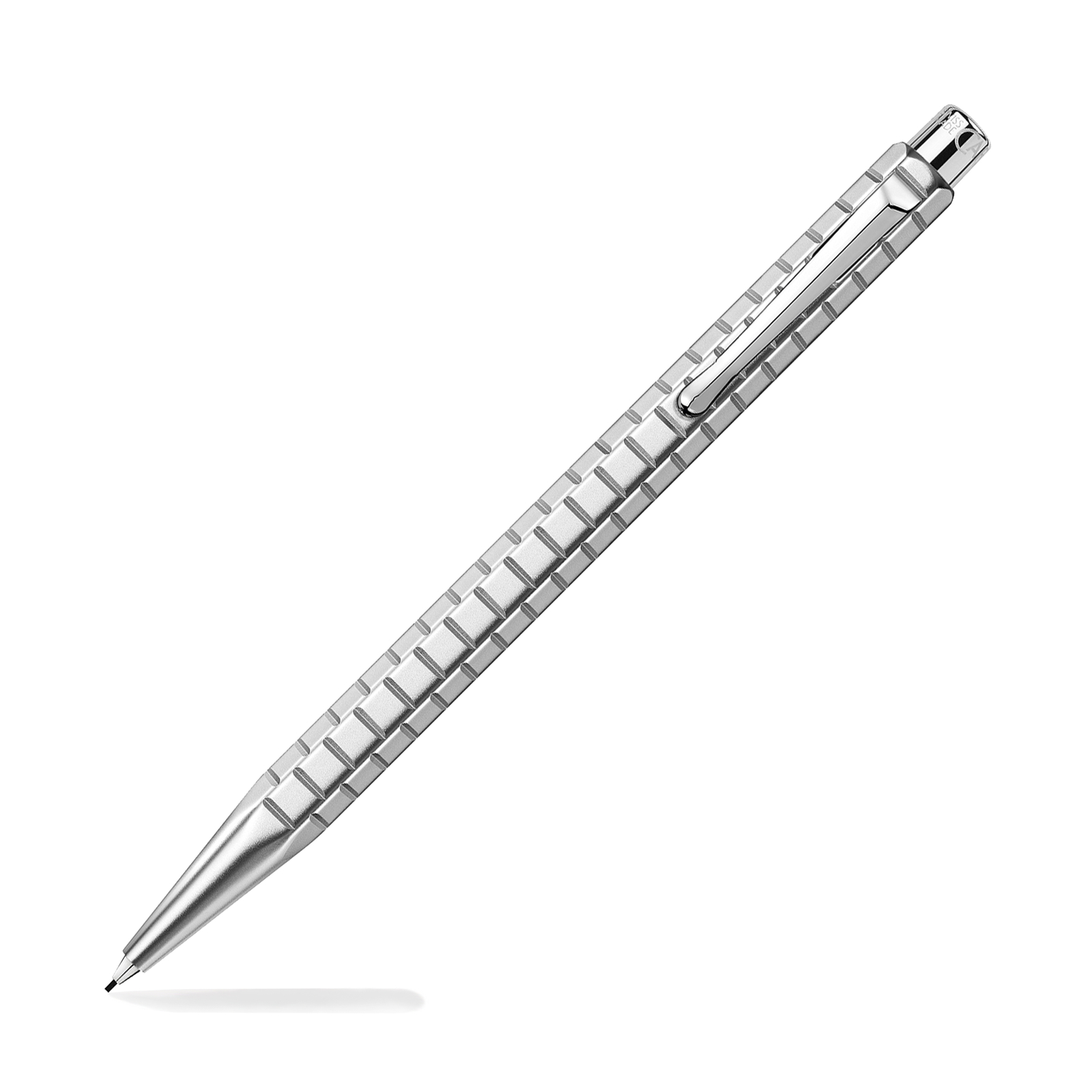 Caran d’Ache Ecridor Avenue Mechanical Pencil in Milled Guillochage & Palladium