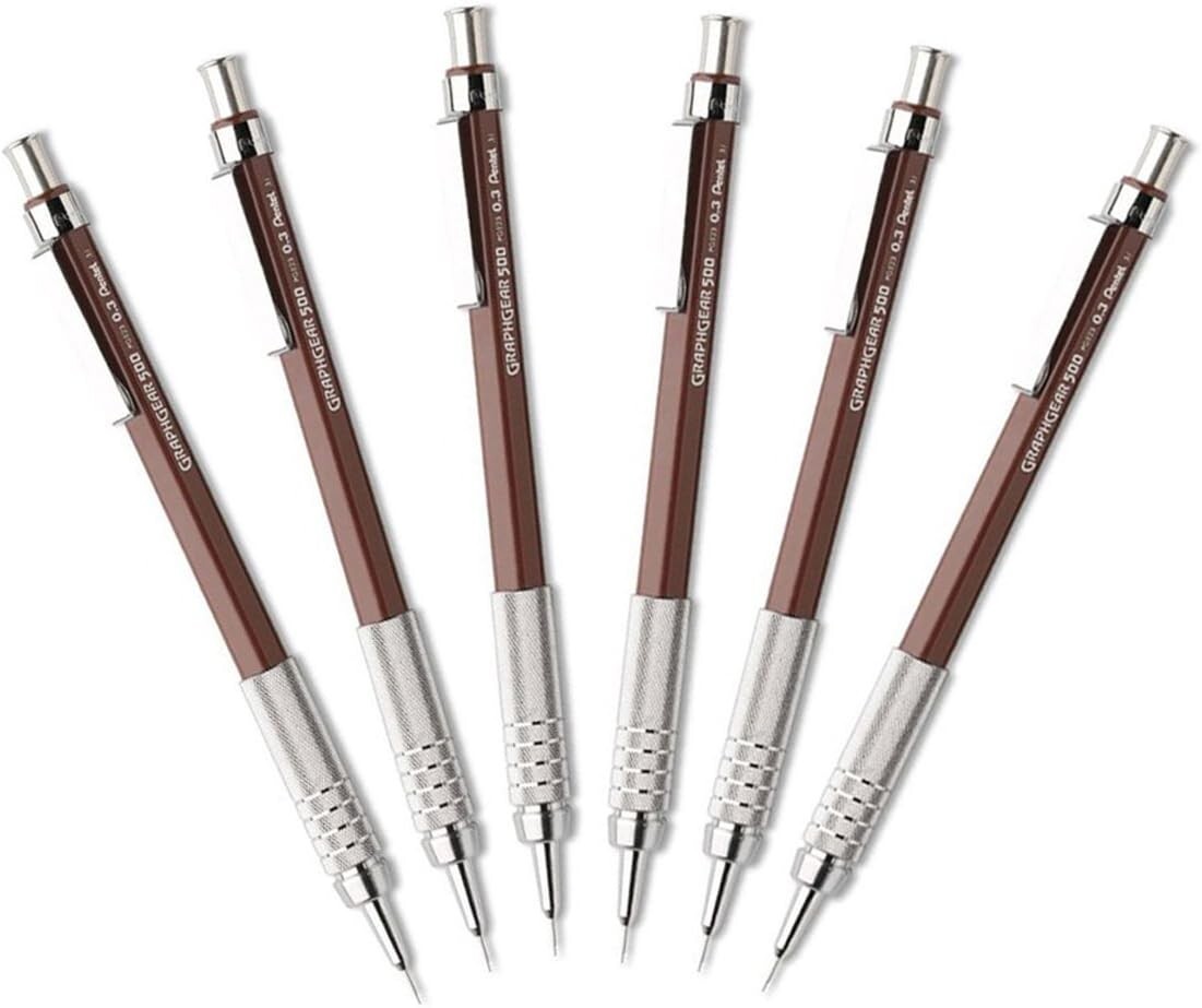 GraphGear 500 Mechanical Pencil – Durable 0.3mm for Professionals & Artists