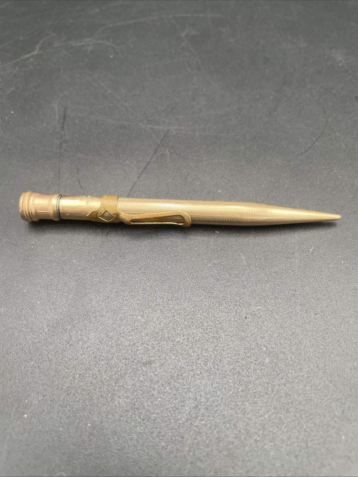Ingersoll 14k Rolled Gold Redipoint Mechanical Pencil Made In USA Monogrammed