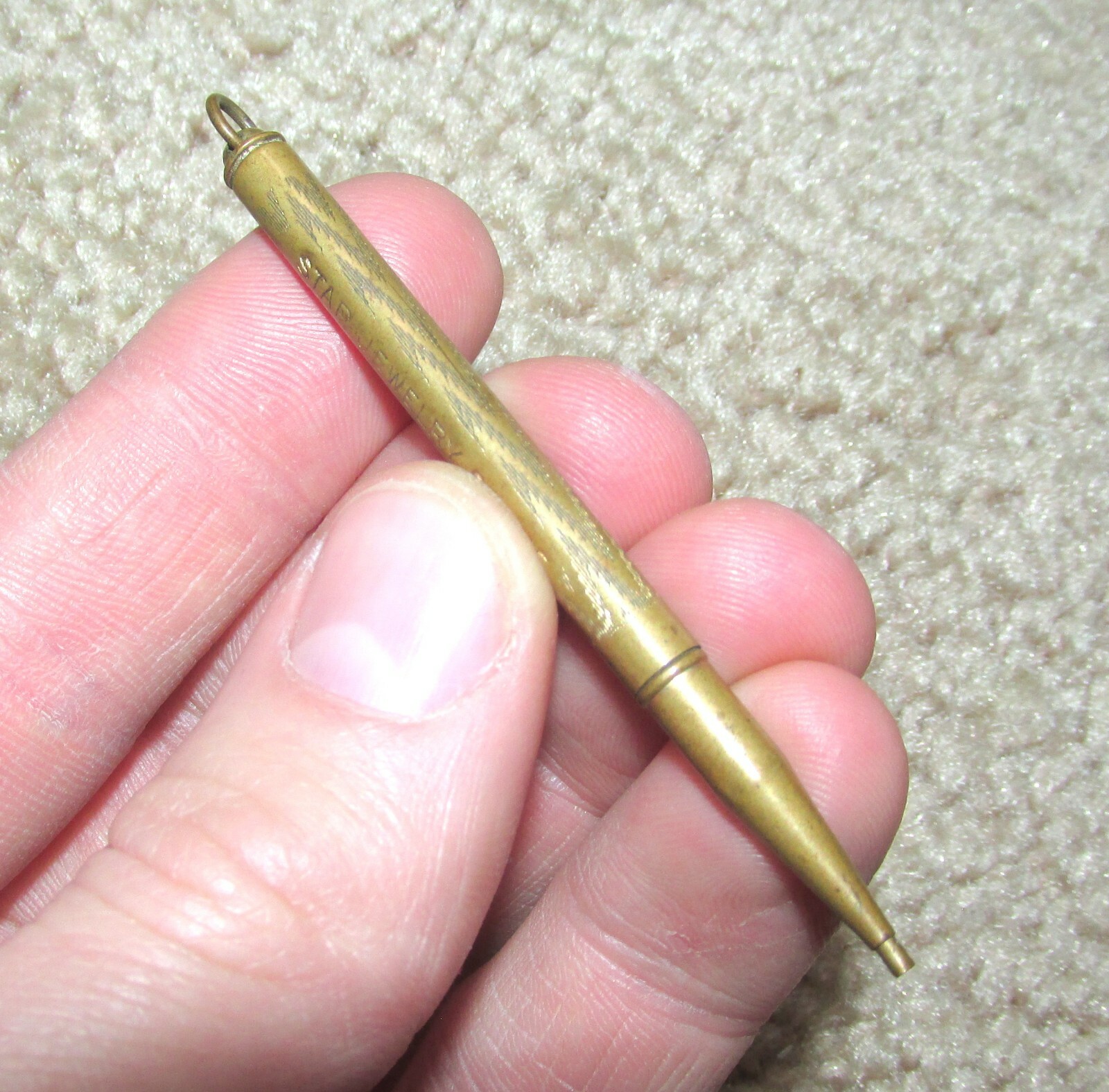 Antique Star Jewelry Store Providence RI Mechanical Advertising Pencil