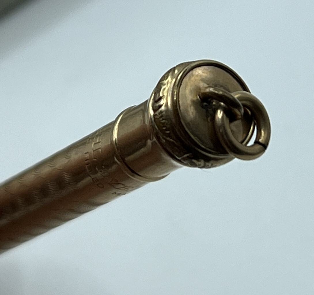 Vintage Wahl Eversharp Gold Filled Mechanical Pencil 4″ MONOGRAMMED