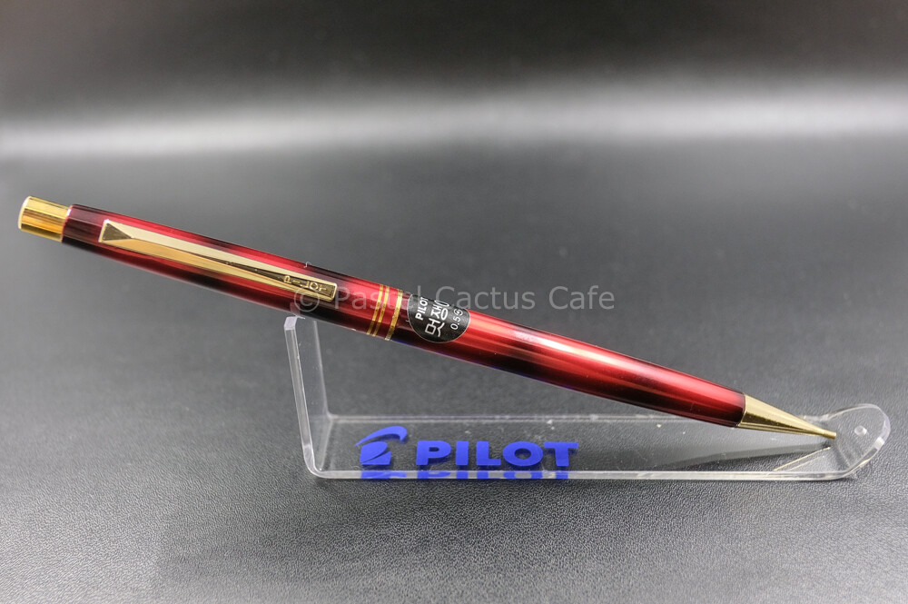 Pilot H “Modern Duet” Red 0.5mm Mechanical Pencil 1980s Vintage NOS Rare