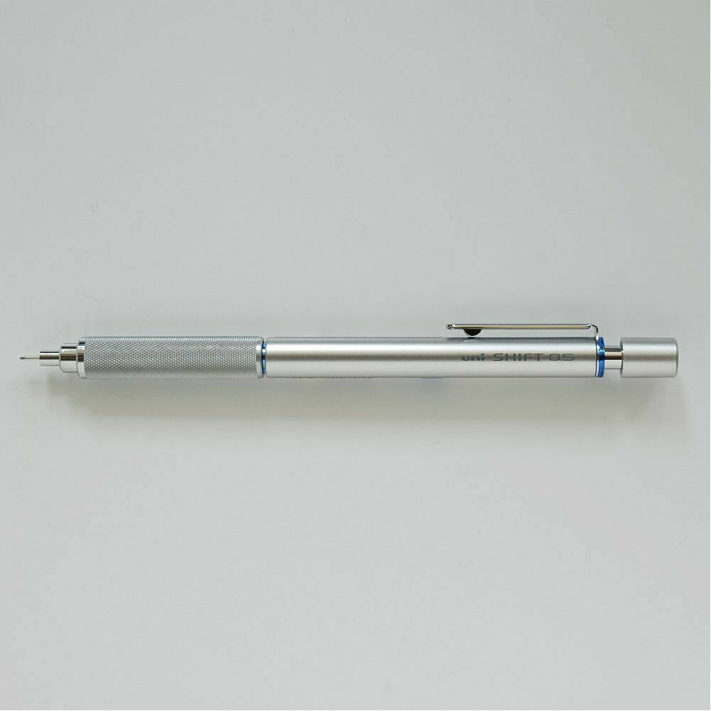 Mitsubishi JAPAN uni SHIFT 0.5mm Mechanical Pencil Silver M51010.26