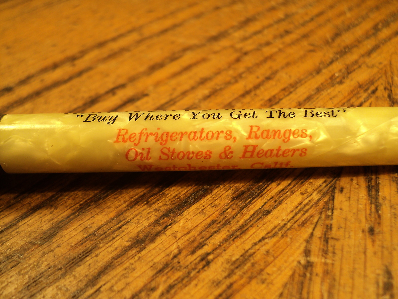 Vintage Sample – L520 Mechanical Pencil Hanover Furniture Co Westchester Calif