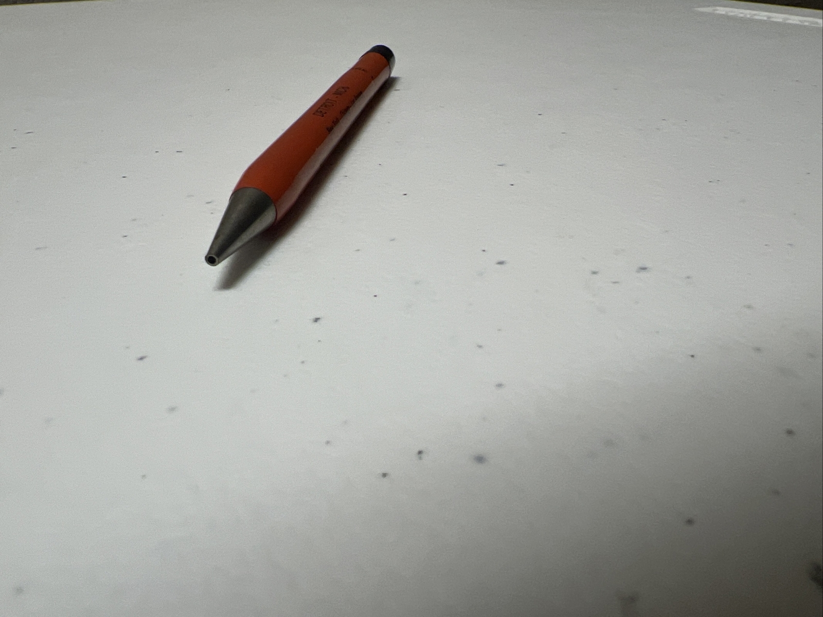 Vtg 1970’s Weaver Auto Point Pen Rare Orange The General Fire Truck Corp Detroit