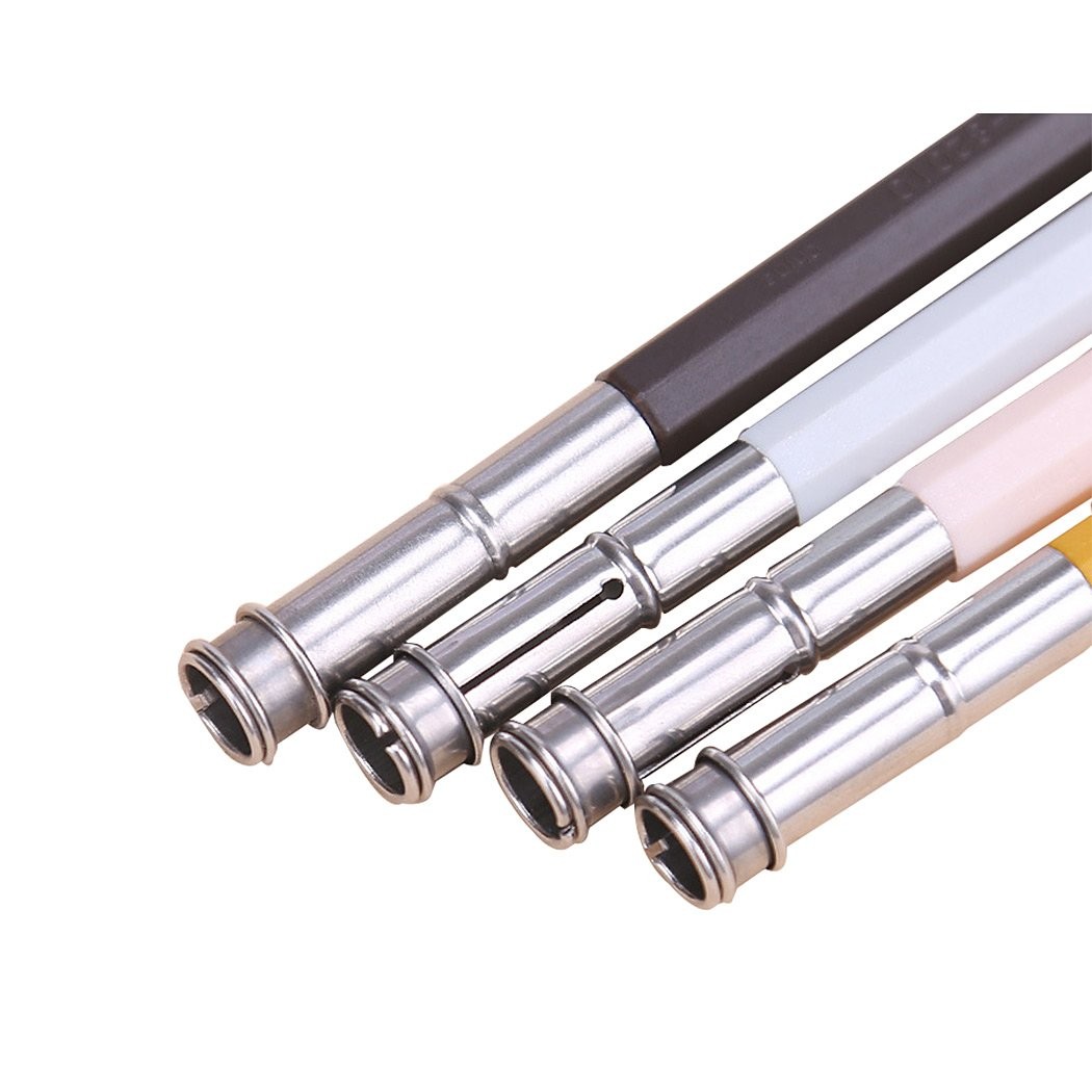 SIPLIV Dual Head Pencil Holder Extender 6 Count (Pack of 1), Random