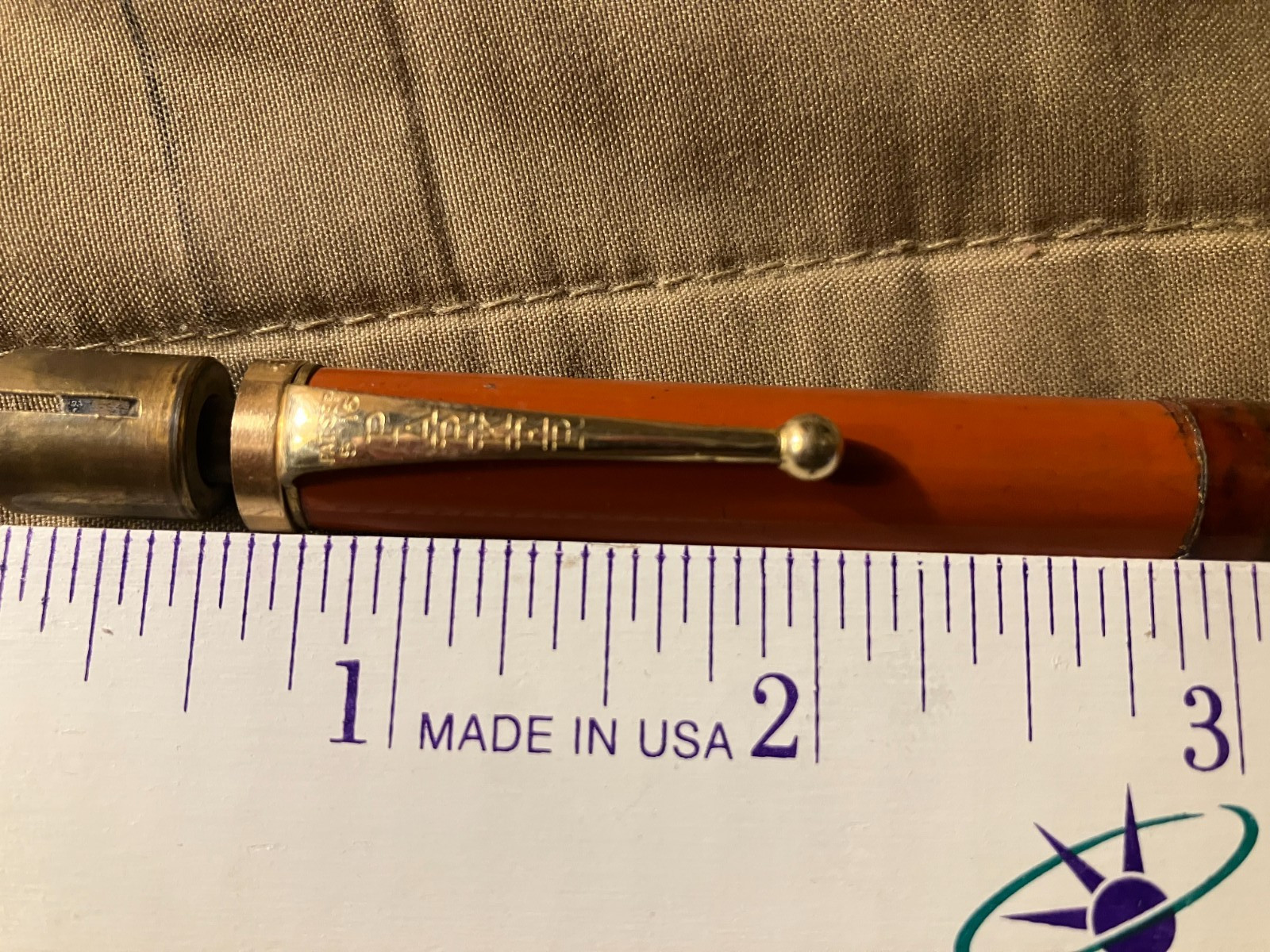 Parker Duofold Senior Orange Mechanical Pencil for Parte
