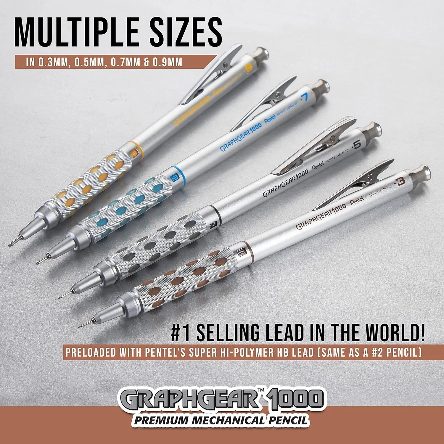 GraphGear 1000 Mechanical Pencil Set