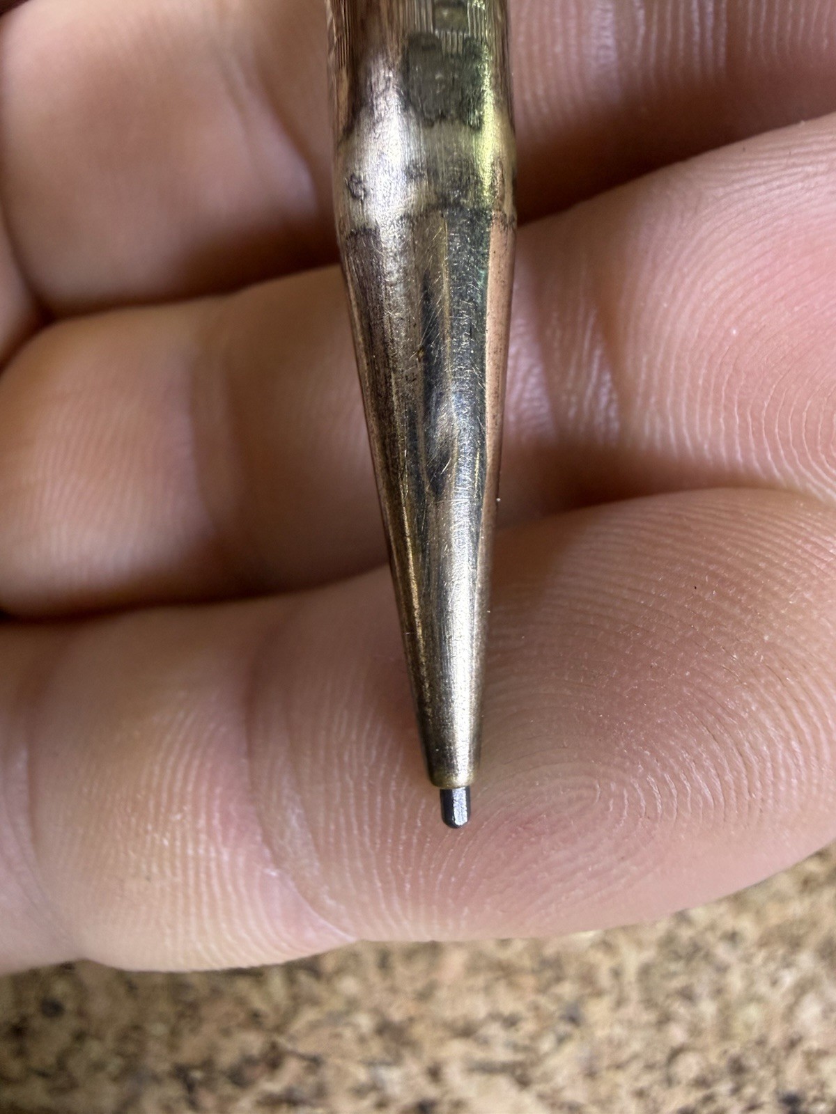 Antique 14K Gold Filled Mechanical Propelling Pencil c. 1890-1920 Works 4”