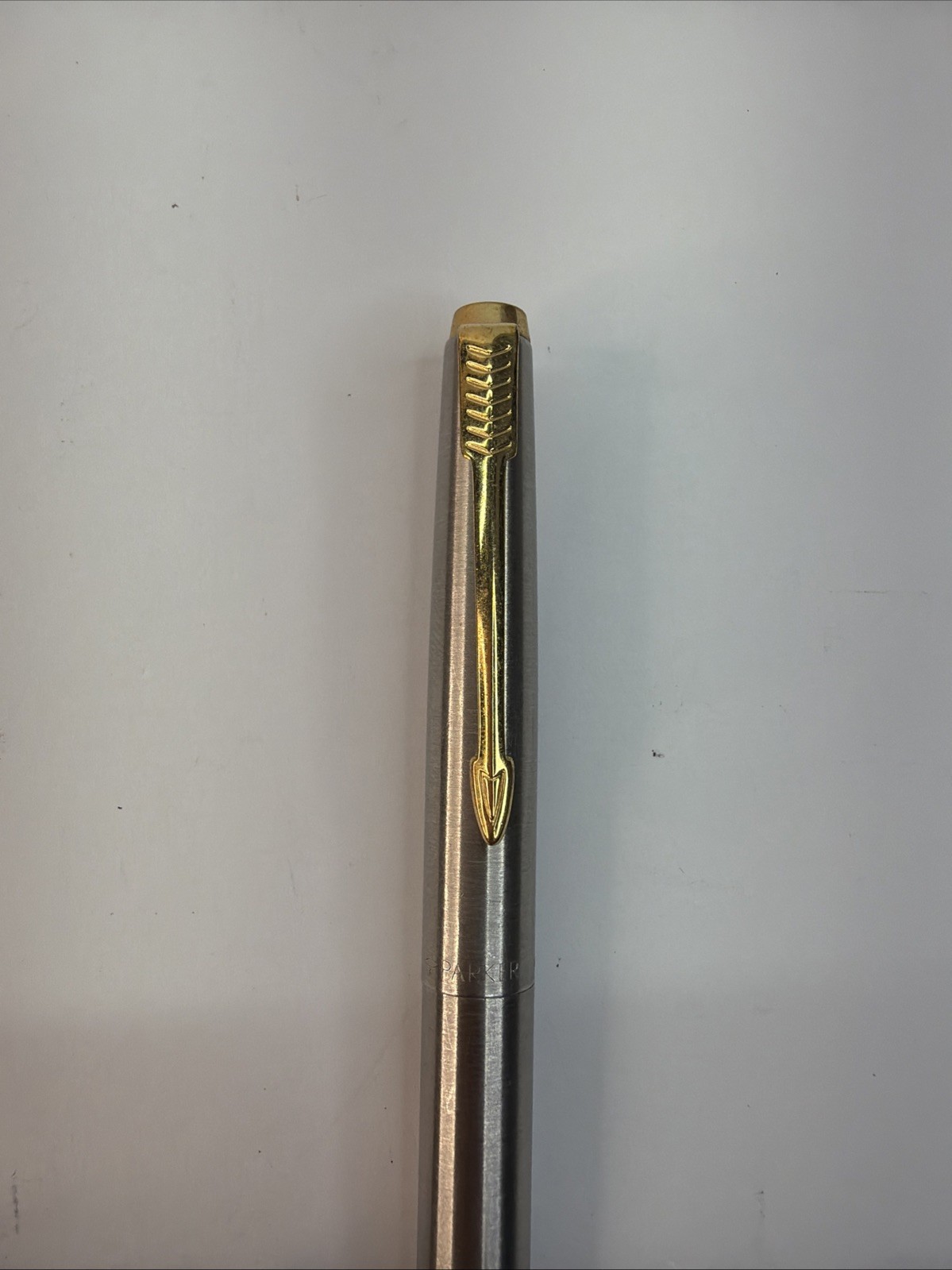 VTG Parker Mechanical Lead Pencil Stainless Steel & Gold Tone Trim Office USA