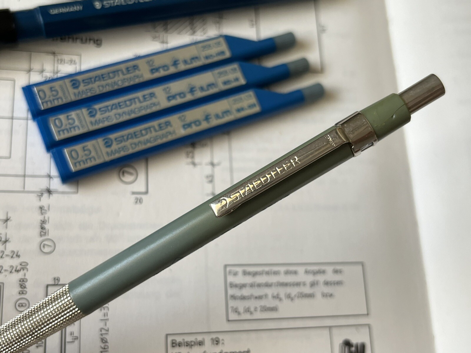 Extremely Rare Vintage Mechanical Pencil STAEDTLER PROFILM | 0.5 | 774 15