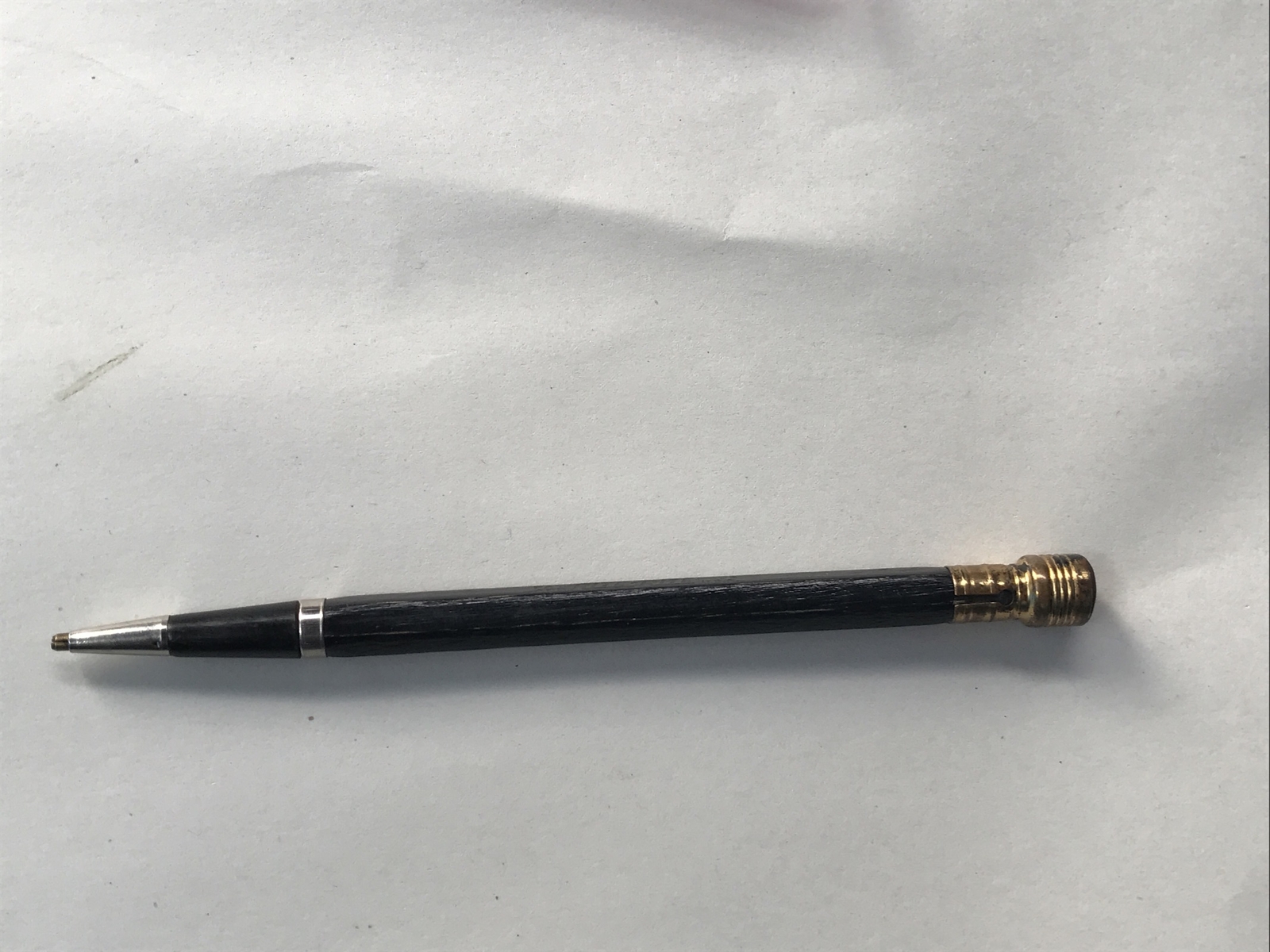 RARE 1930’s Rite-Rite Wood Barrel Mechanical Pencil Fat Eraser Head A131