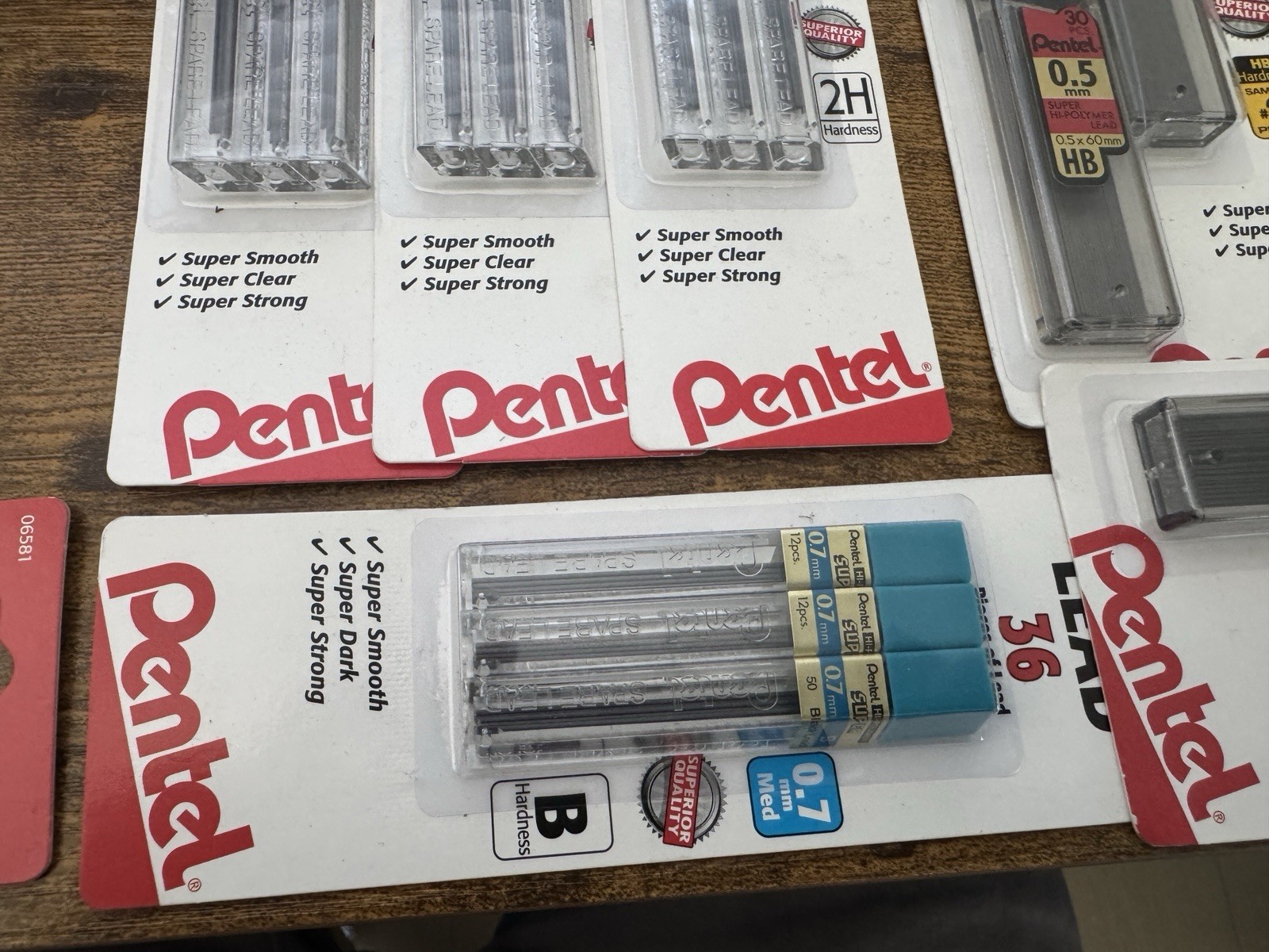 Pentel Eraser & Lead Refills Lot Drafting Mechanical Pencil Super Hi-Polymer