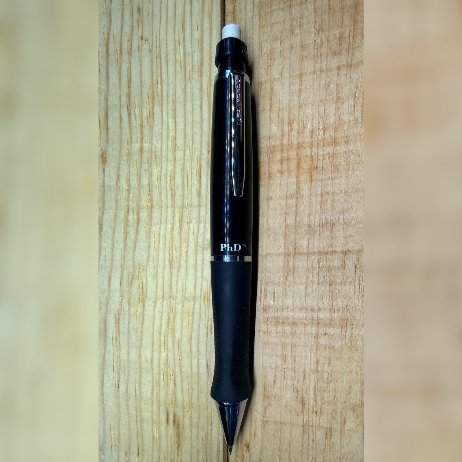 Vintage Sanford PhD Gold Black Mechanical Pencil Barrel 0.5mm