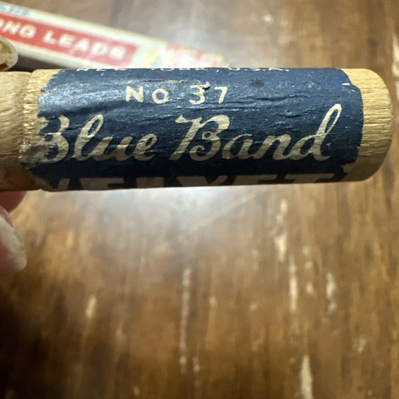 Lot Of Vintage Lead blue band velvet No 37 & Scripting Long Leads