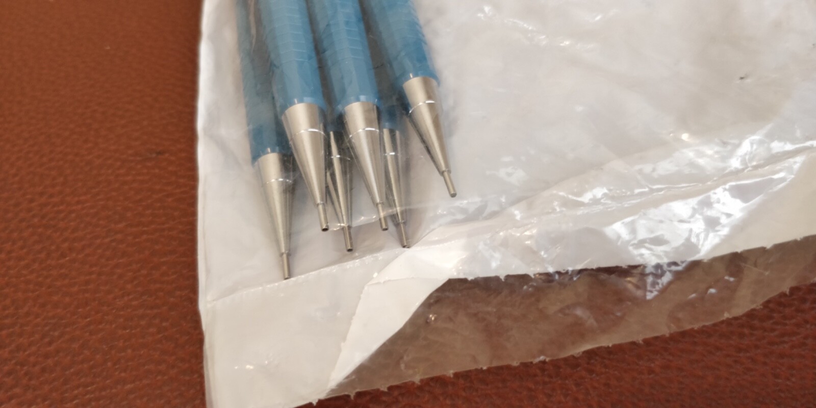 NEW NOS pack of 6 ~ Pentel JAPAN P207-C P207 P200Series Automatic Pencil 0.7mm