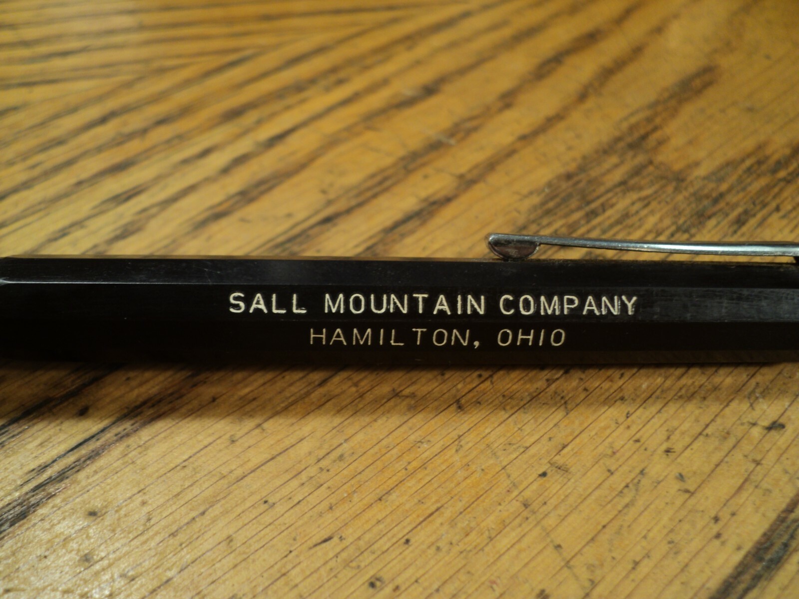 Vintage Autopoint Mechanical Pencil Sall Mountain Company Hamilton Ohio