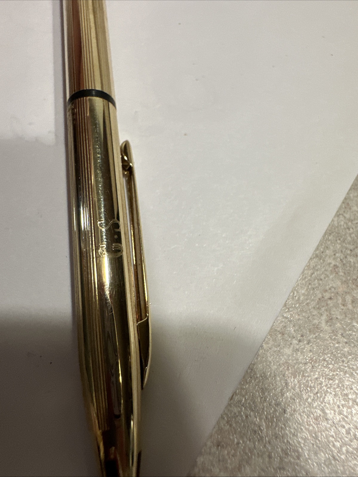 ANSON Vintage Mechanical Pencil Only, Karatclad Heavy Gold Electroplate USA, Box