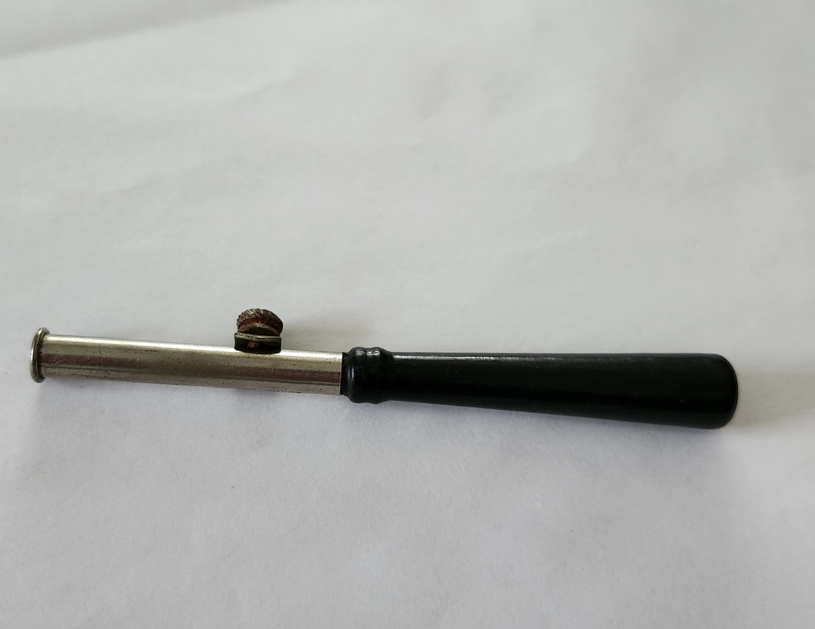 RARE-Vintage Mechanical Pen Metal Victorian Pat. DCI 2809