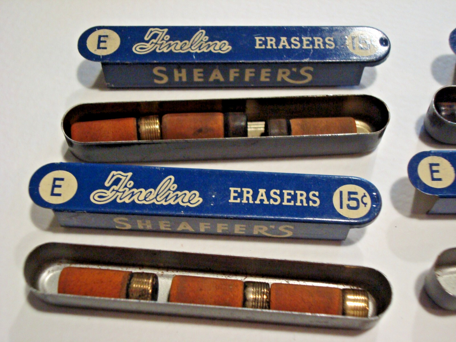 Lot Vintage Mechanical Pencil Lead Refills Scripto Eversharp Red Top Pentel +