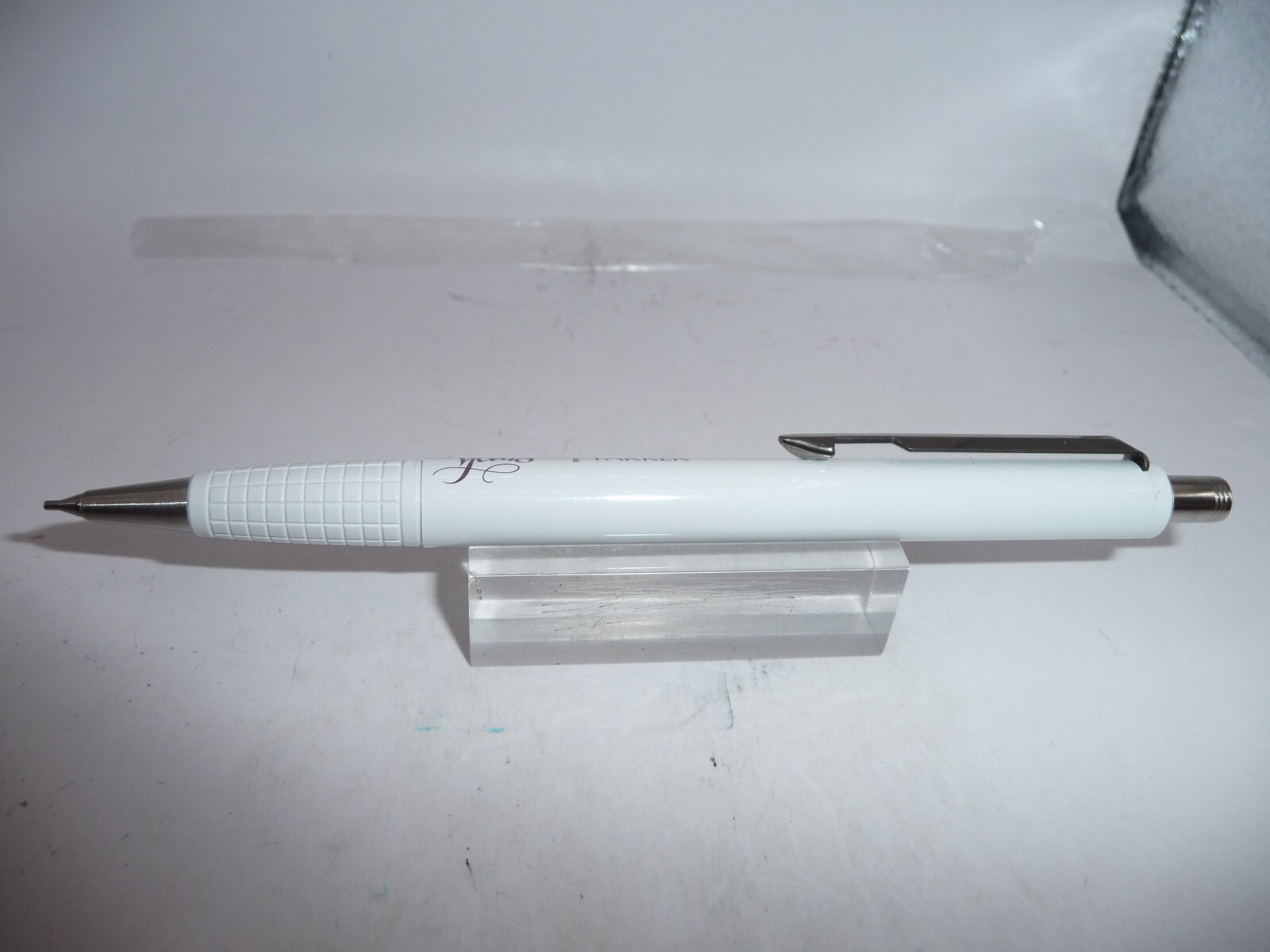 Parker Vintage Vector White 0.5mm Pencil –company sample 100 years–new