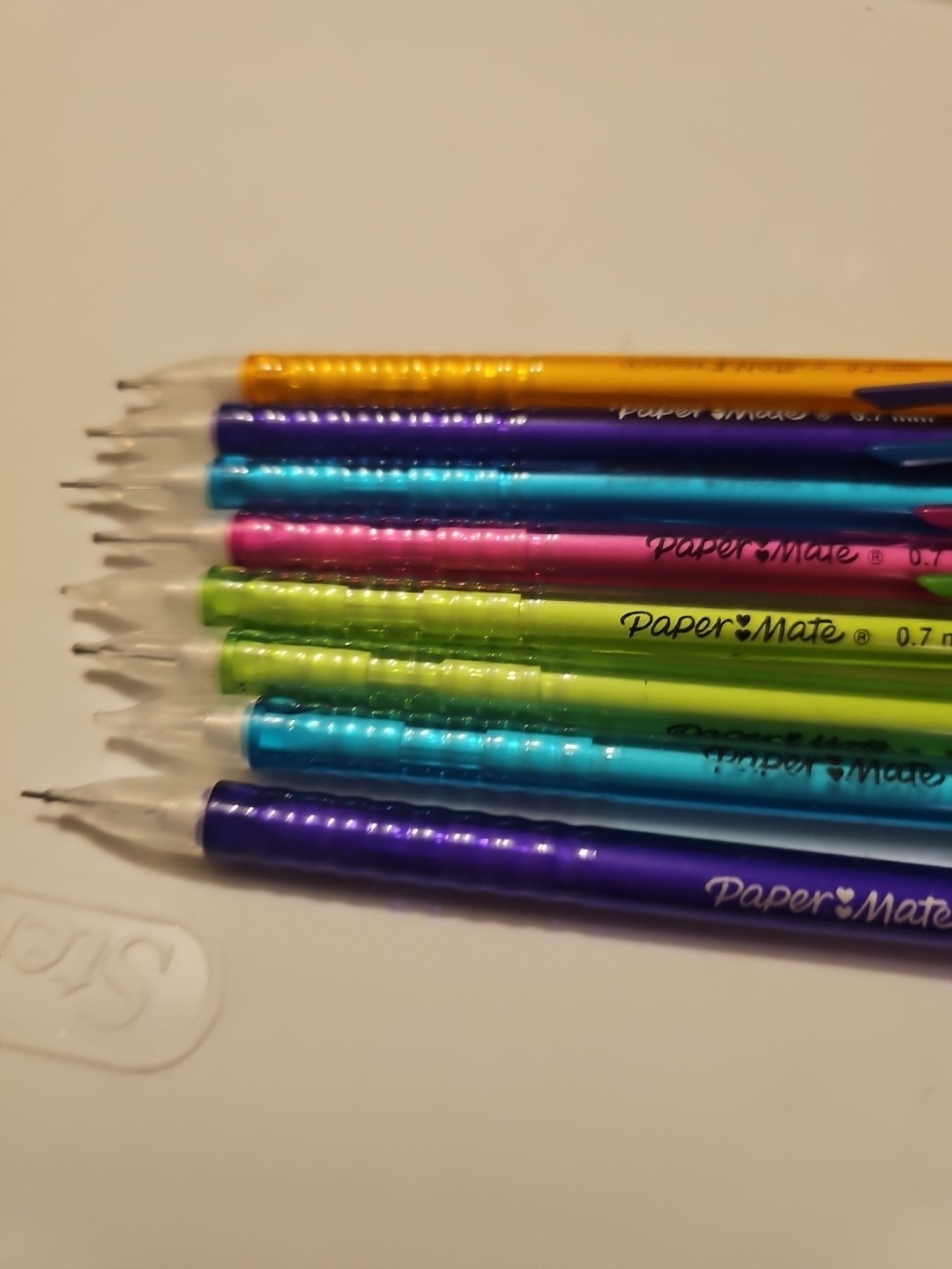 Lot of 34 Vintage Mechanical & regular Pencils Pen Gear Bic PaperMate Soft Scrip