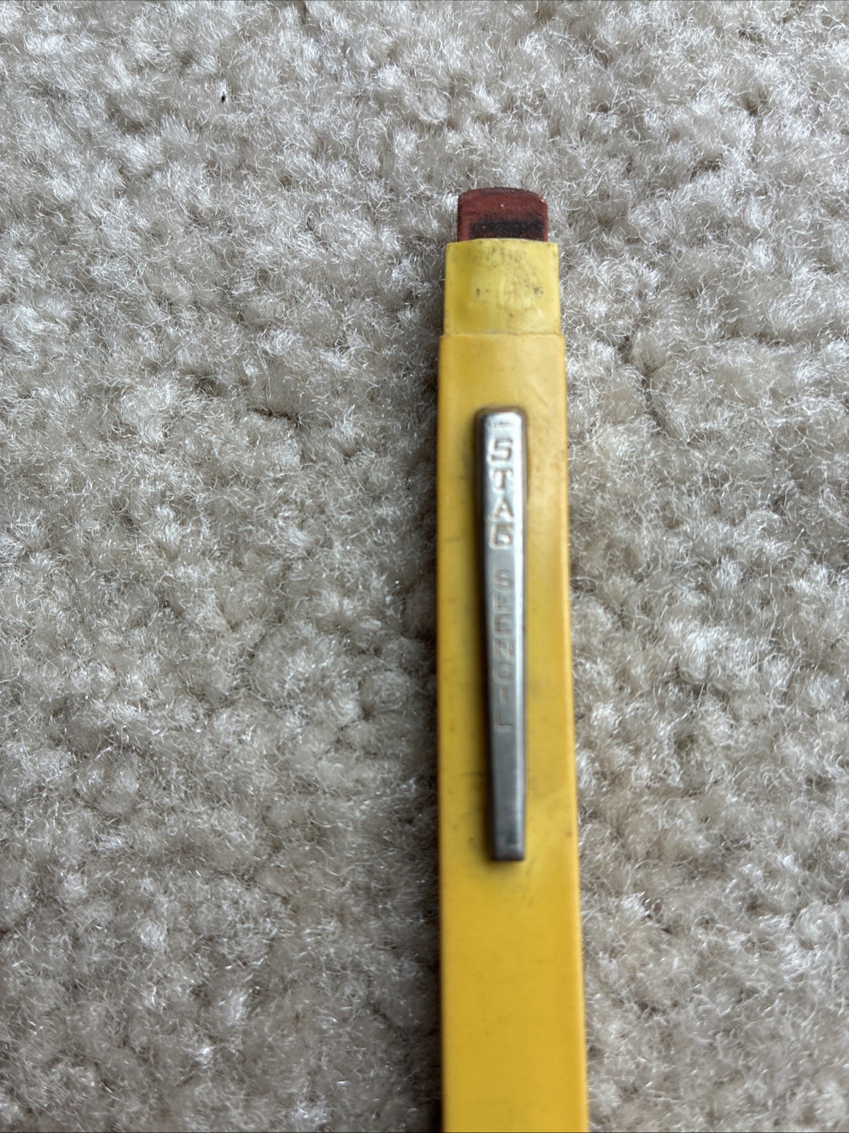 Moorman’s Minerals & Concentrates Stag Slencil Mechanical Pencil Vintage 1950s