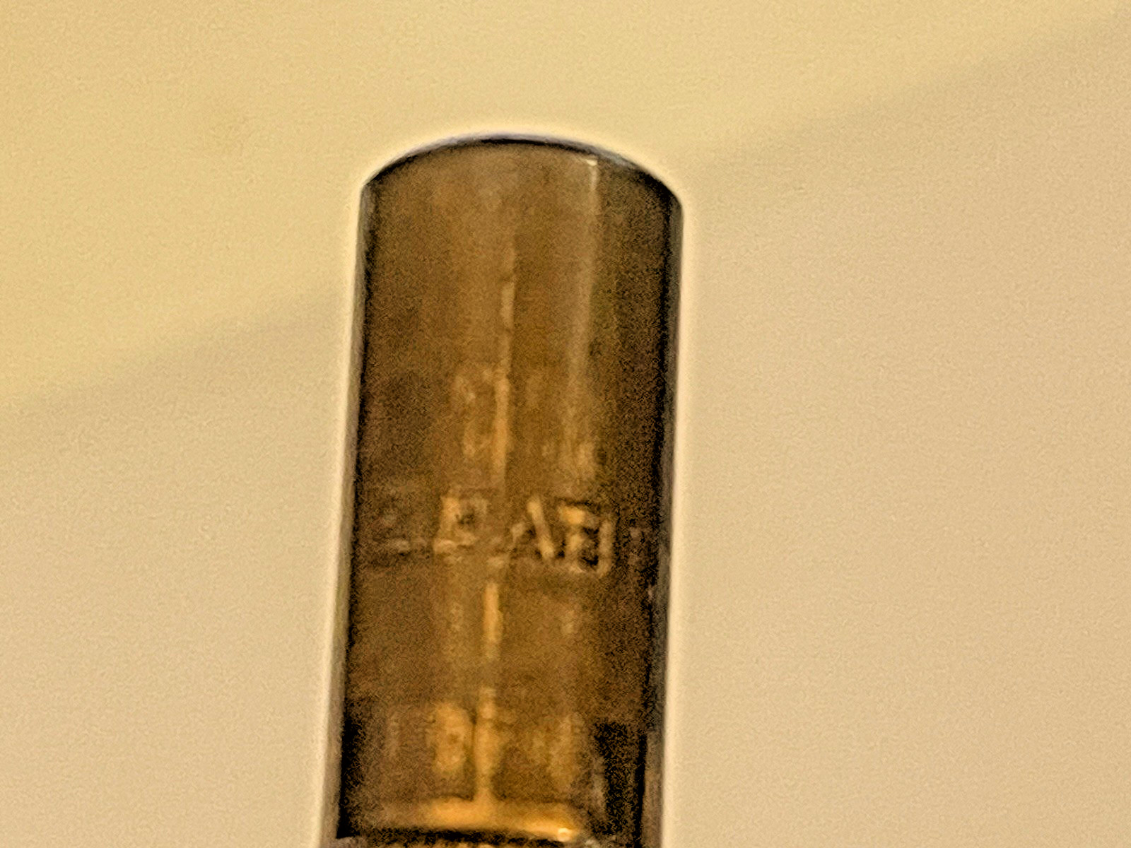 Vintage E. EBERHARD FABER Mechanical Pencil Lead Made USA Yellow Gold Tone🌺