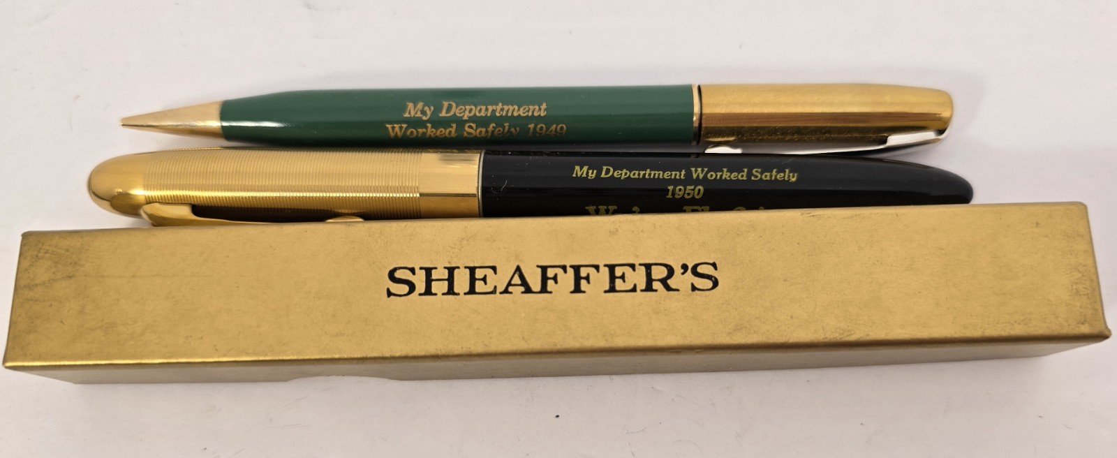 Vintage Employee Award Scheaffer’s Mech. Pen/Pencil Set, Wagner Electric Corp