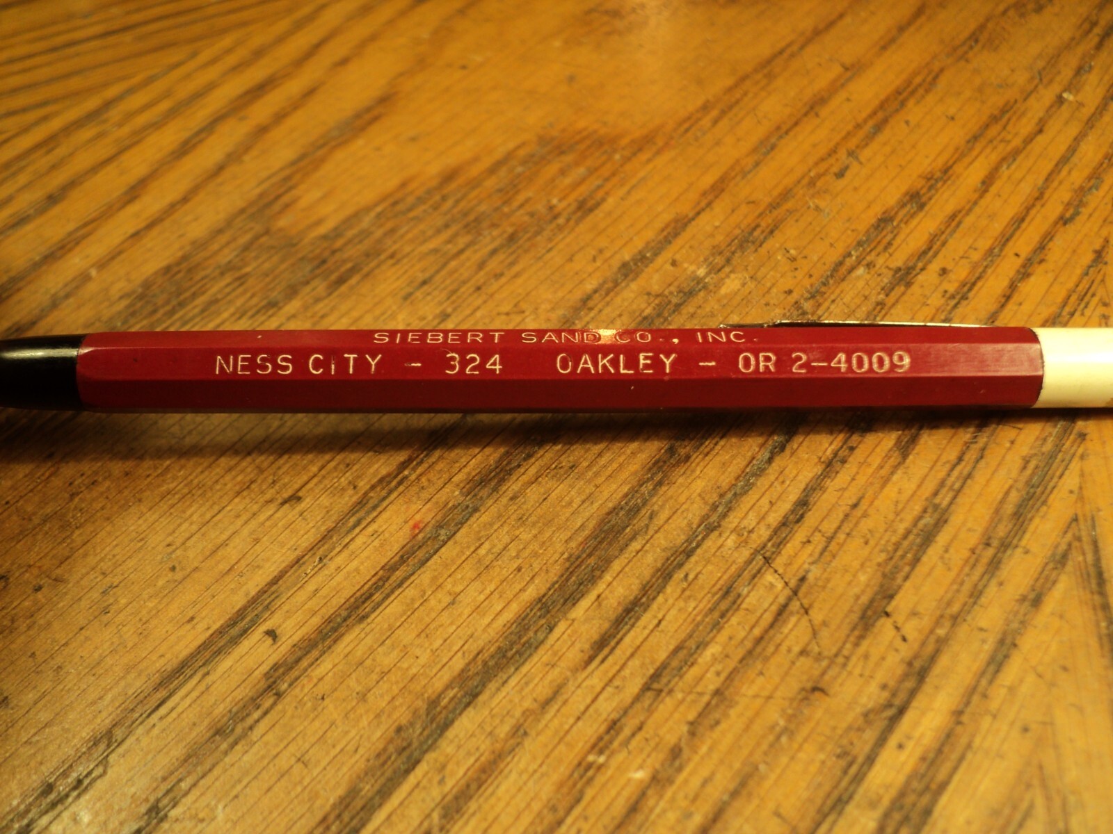 Vintage Autopoint Mechanical Pencil Siebert Sand Co 5-5/8″ Long” USA