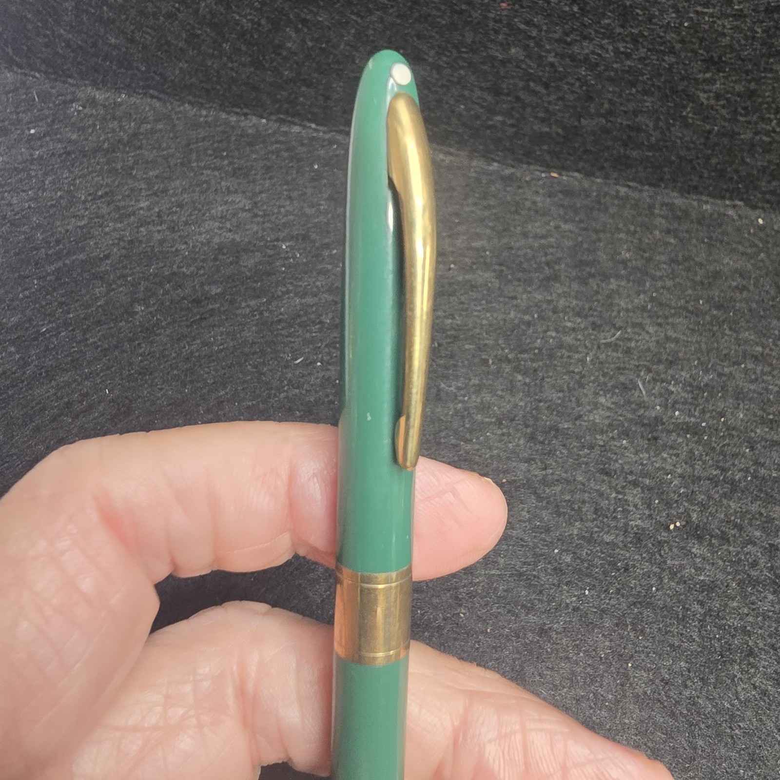 Vintage Sheaffer White Dot Mechanical Pencil Green 1950’s