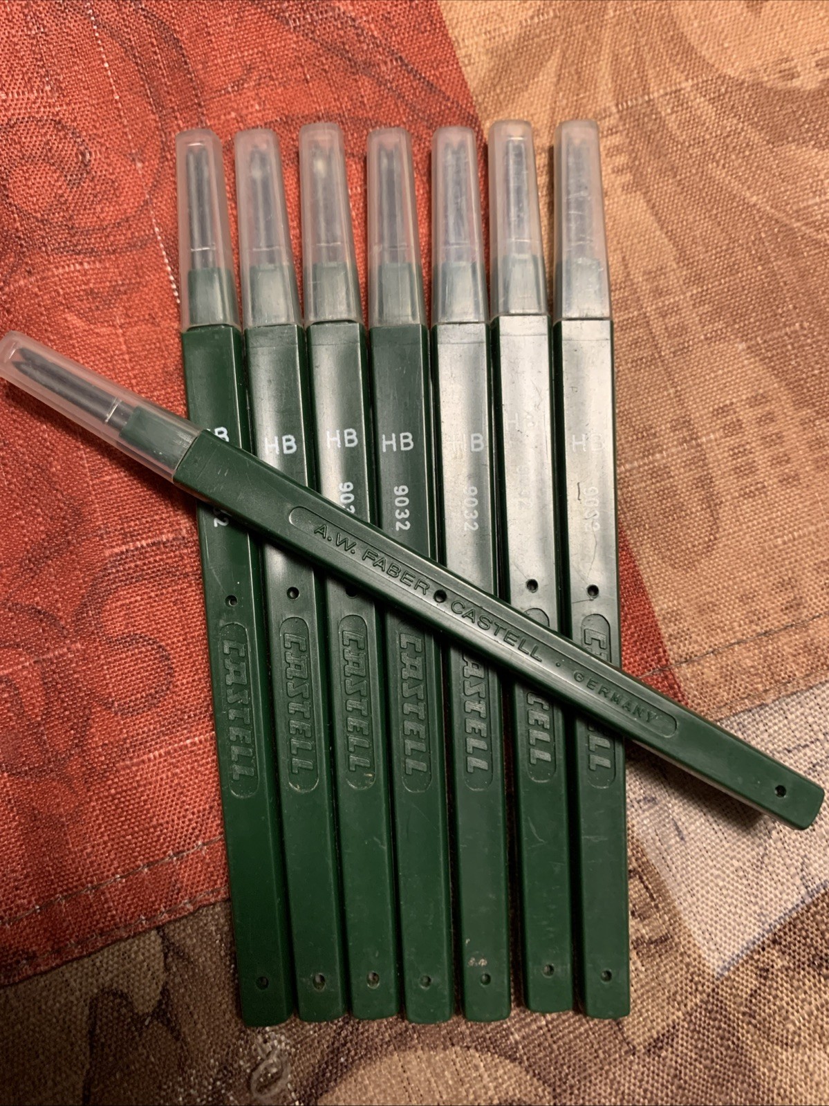 1980s A.W. Faber Castell 9032 H B Lead Refills