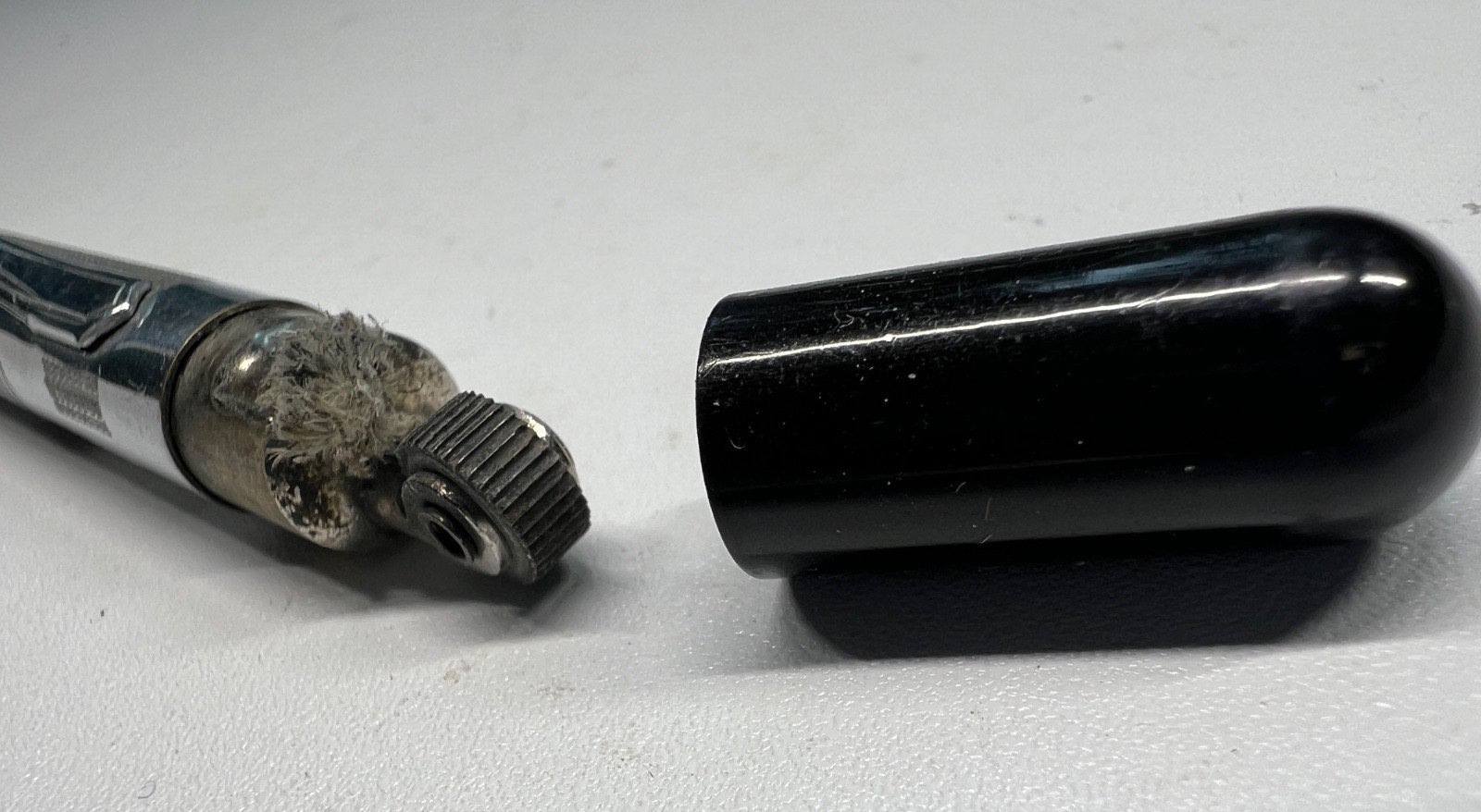 Rare! St. Paul Hydraulic Hoists & Bodies Mechanical Pencil and Lighter Combo