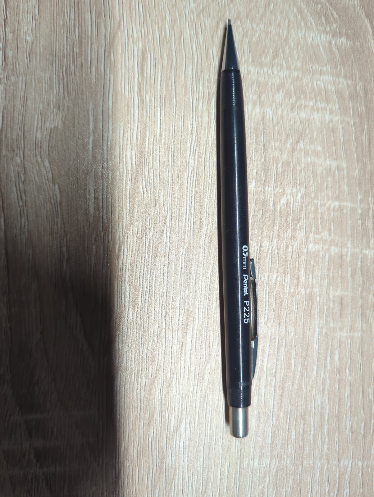 Vintage Pentel P225 0.5mm Mechanical Pencil Black Japan Drafting Pencil