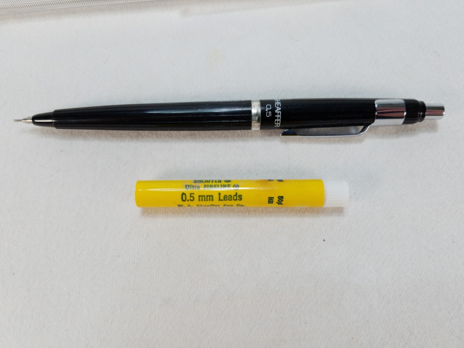Vintage Very Good Sheaffer Ultra Fineline Mechanical Clutch Pencil .5mm w/refill