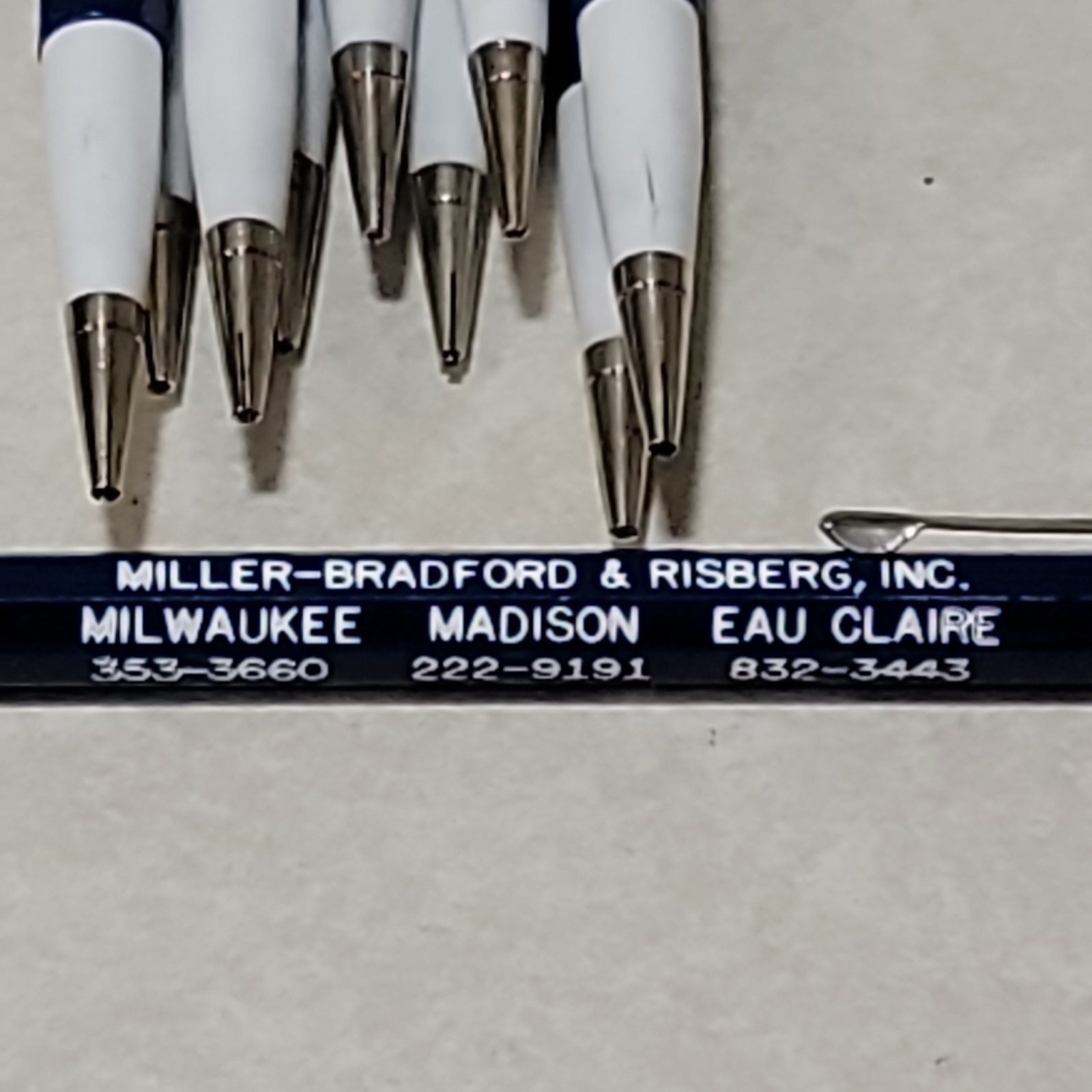 Vintage Durolite Autopoint Mechanical Pencil Miller Bradford & Risberg,-New