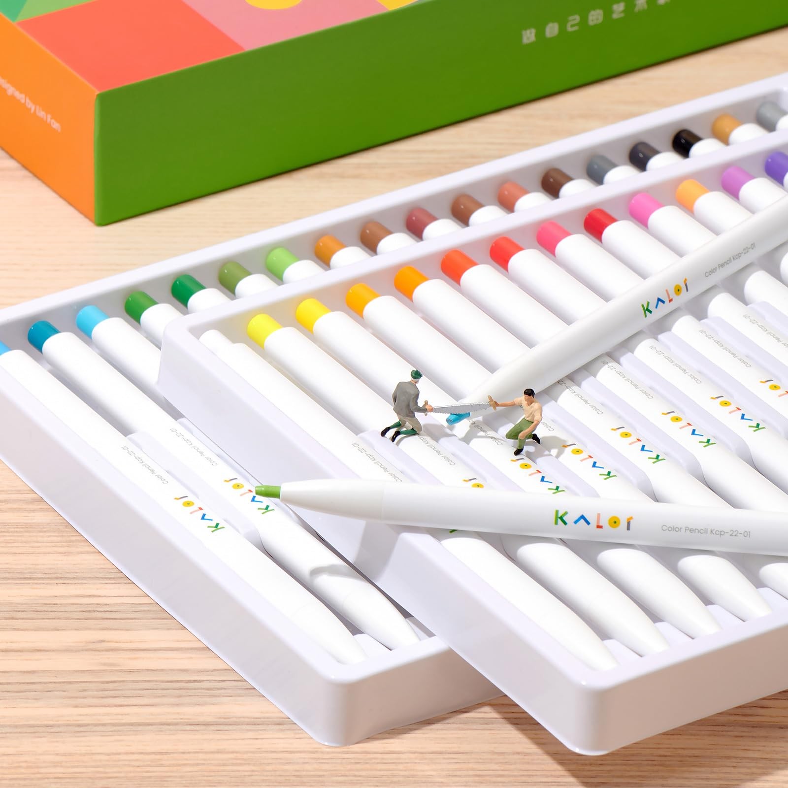 KALOR Premium Color Mechanical Pencil Set Refillable Soft Lead Cores 36 PCS