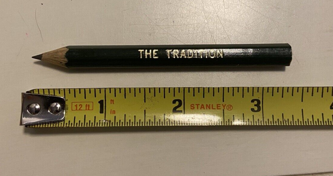 84 Golf Pencils The Tradition Green