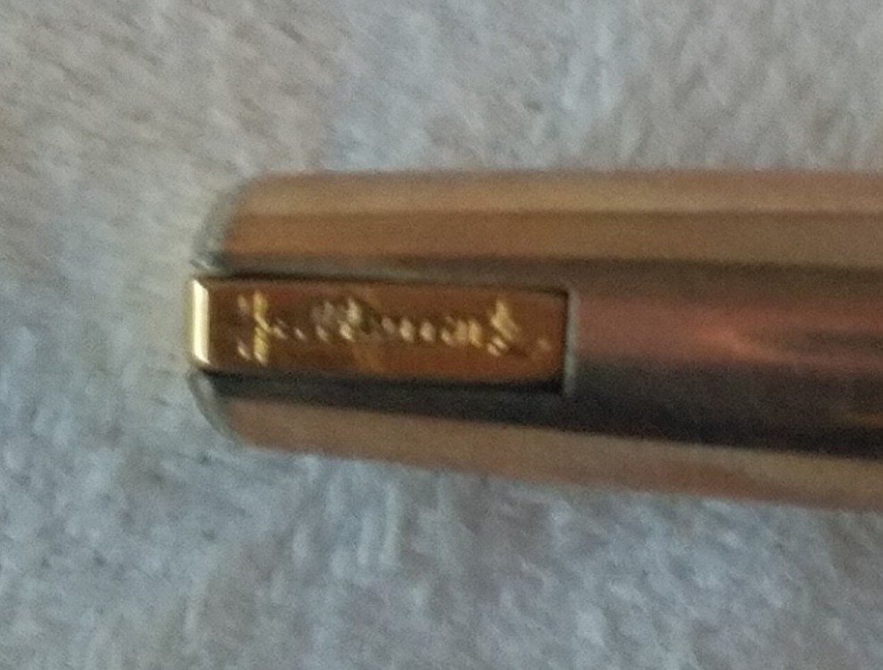 Vtg 1/20 14K G.F. Gold Filled Hallmark Pencil W/Case