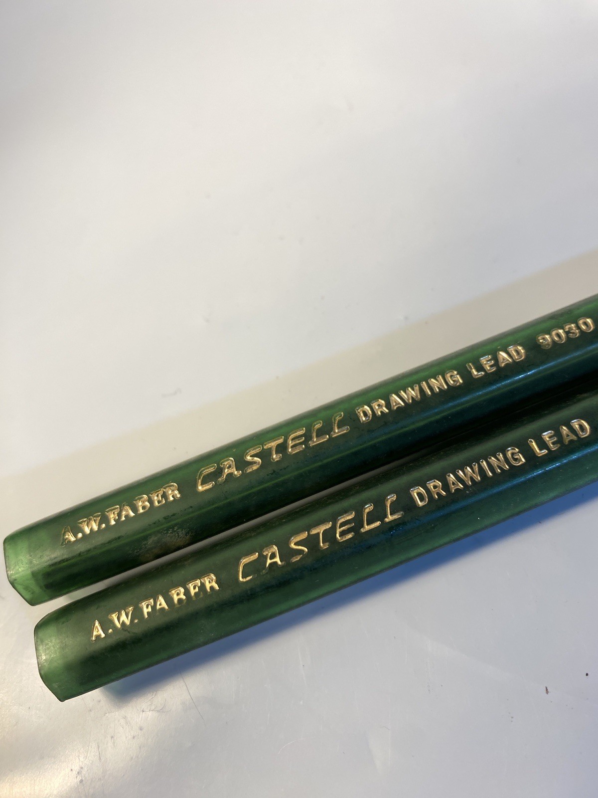 A.W. Faber Castell Drawing #9030 Refill Lead Germany HB & F 22 Pcs Total