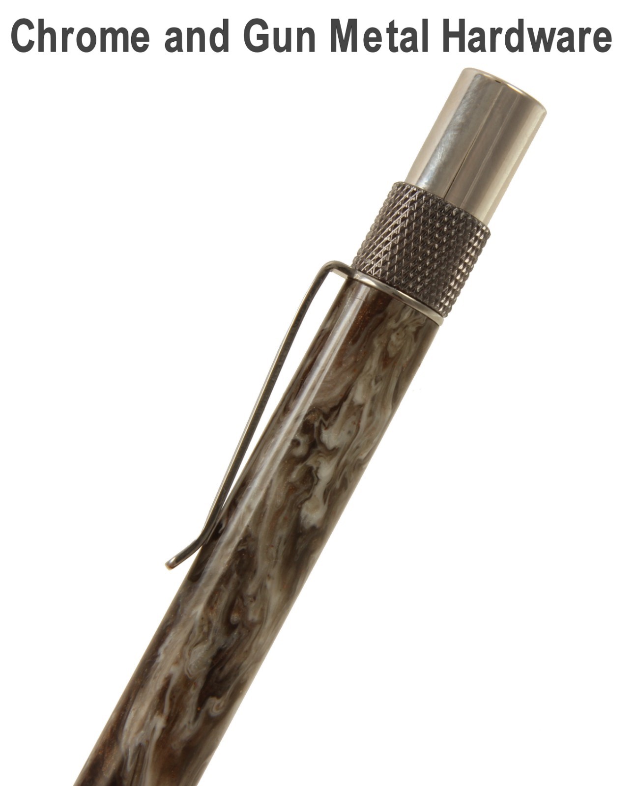 Dura Click .07mm Pencil / Gun Metal Hardware & Rootbeer Float Body / N84