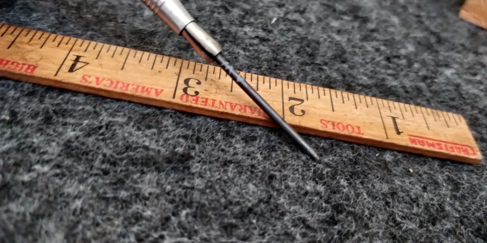 Vintage Eberhard Faber Microtomic 607 Mechanical Pencil Metal USA