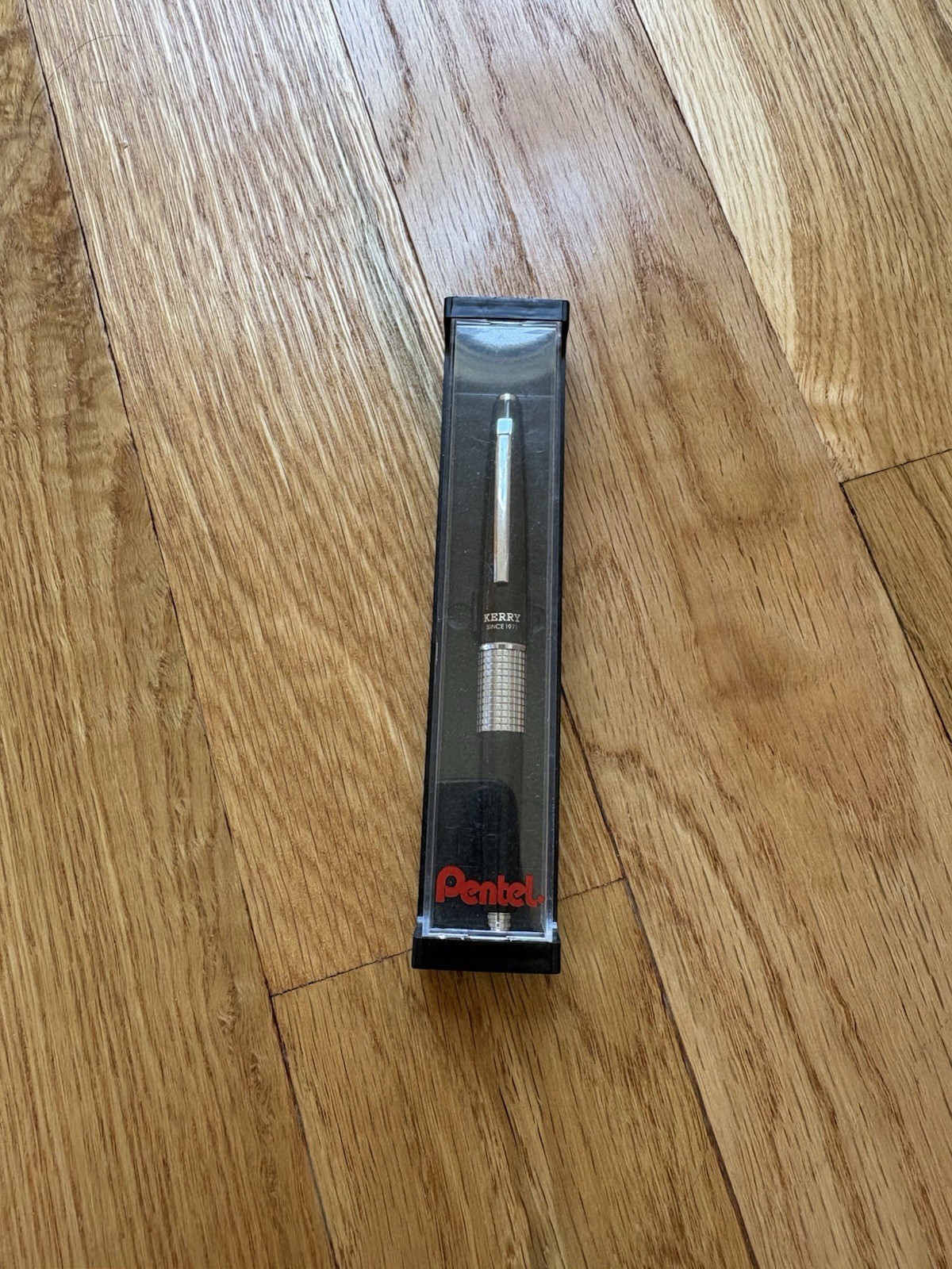 Vintage Pentel Sharp Kerry 0.7mm P1035 Japan Mechanical Pencil Black Silver