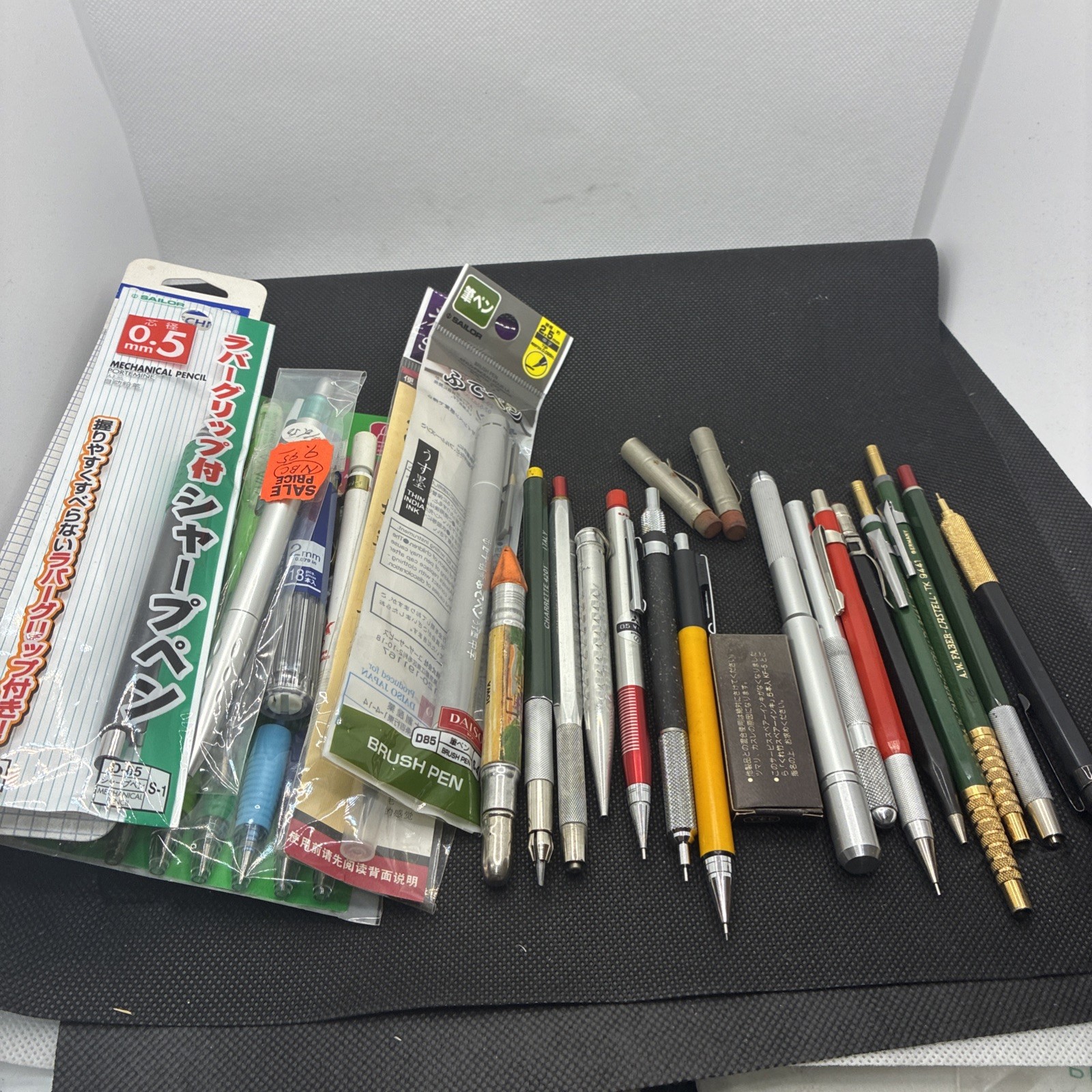 Large Mechanical Pencils Vintage Used Lot #122 LOCbbb